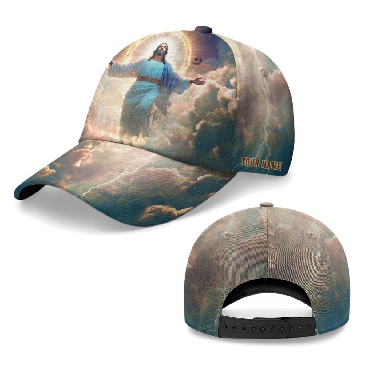 He Is Risen Ascension Glory Baseball Cap