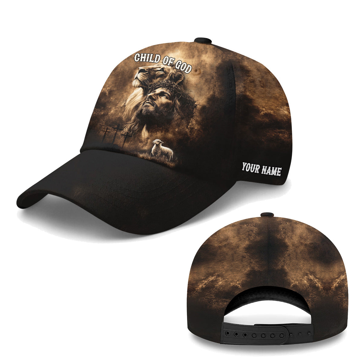 Jesus He Is Risen Baseball Cap