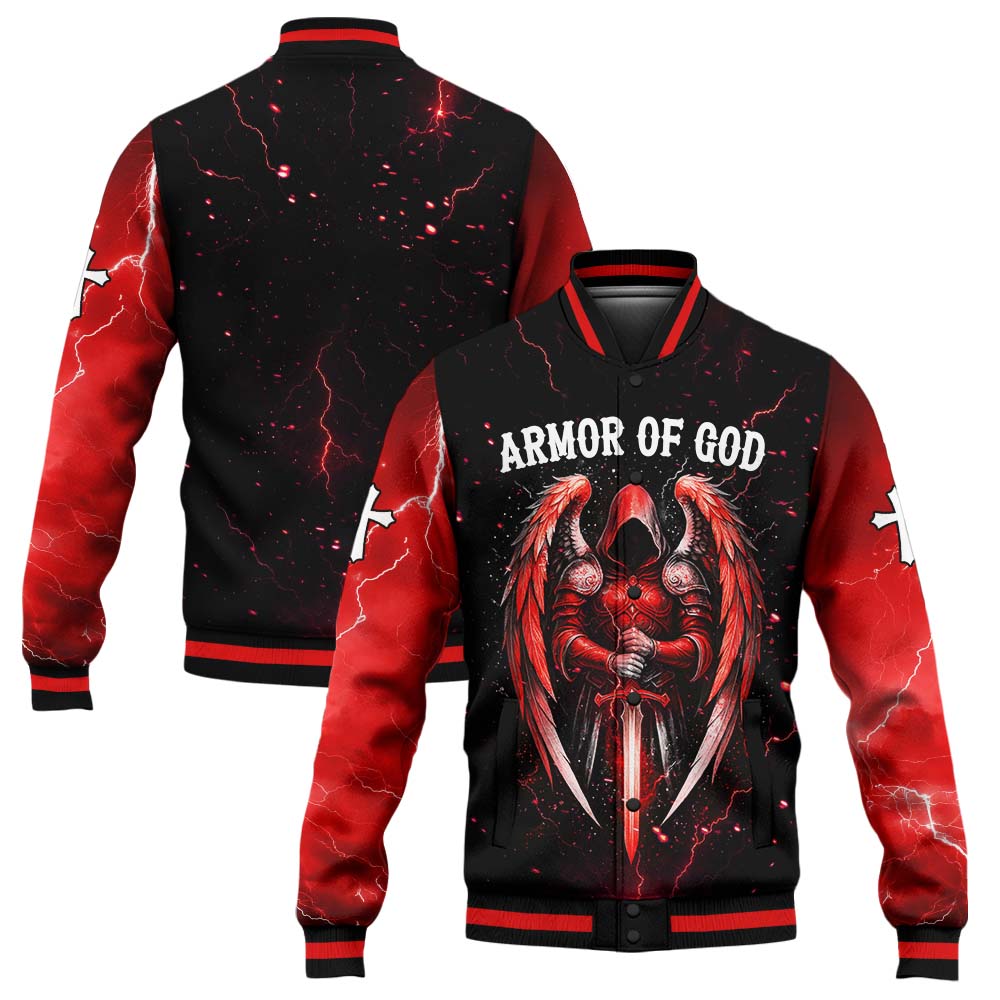 Armor of God Baseball Jacket