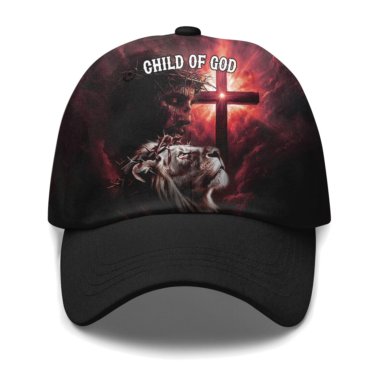 Child Of God Risen Warrior Baseball Cap