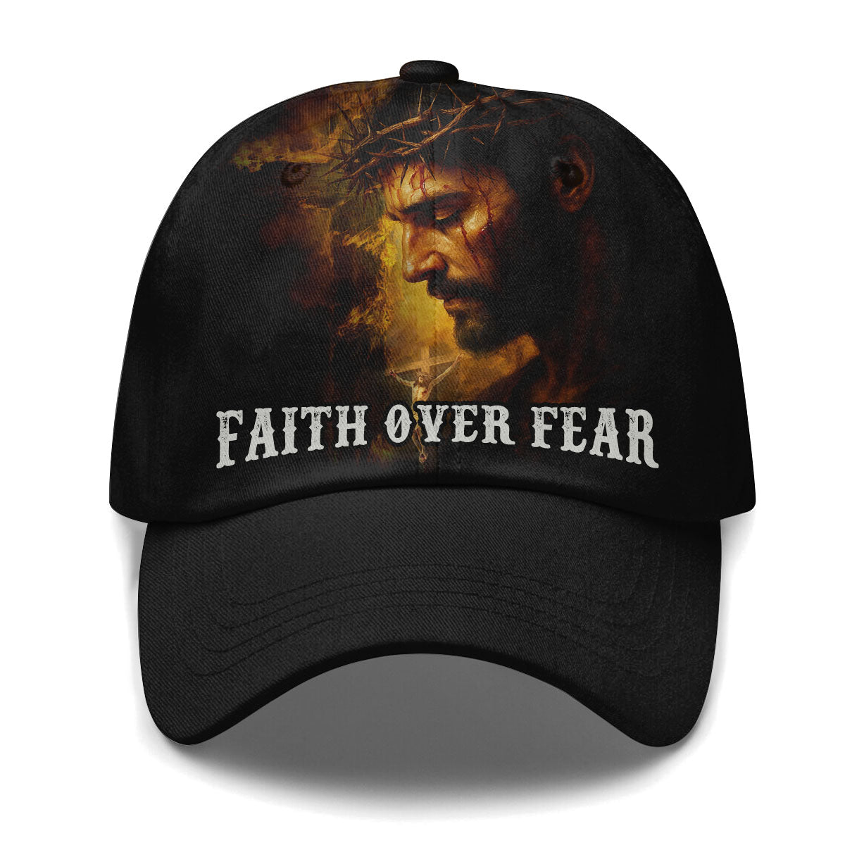 1 Cross 3 Nails 4 Given Baseball Cap