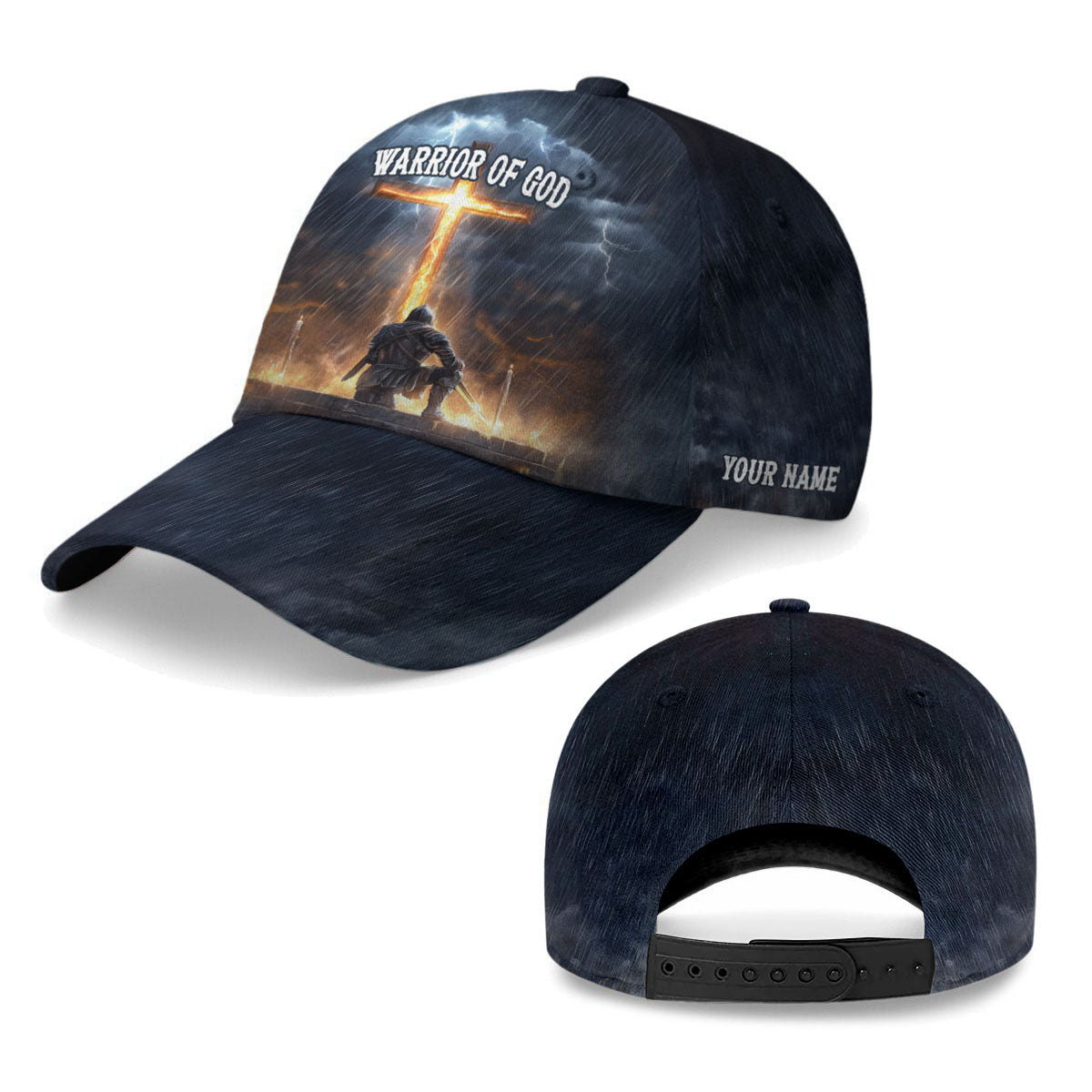 Jesus Warrior Of God Baseball Cap