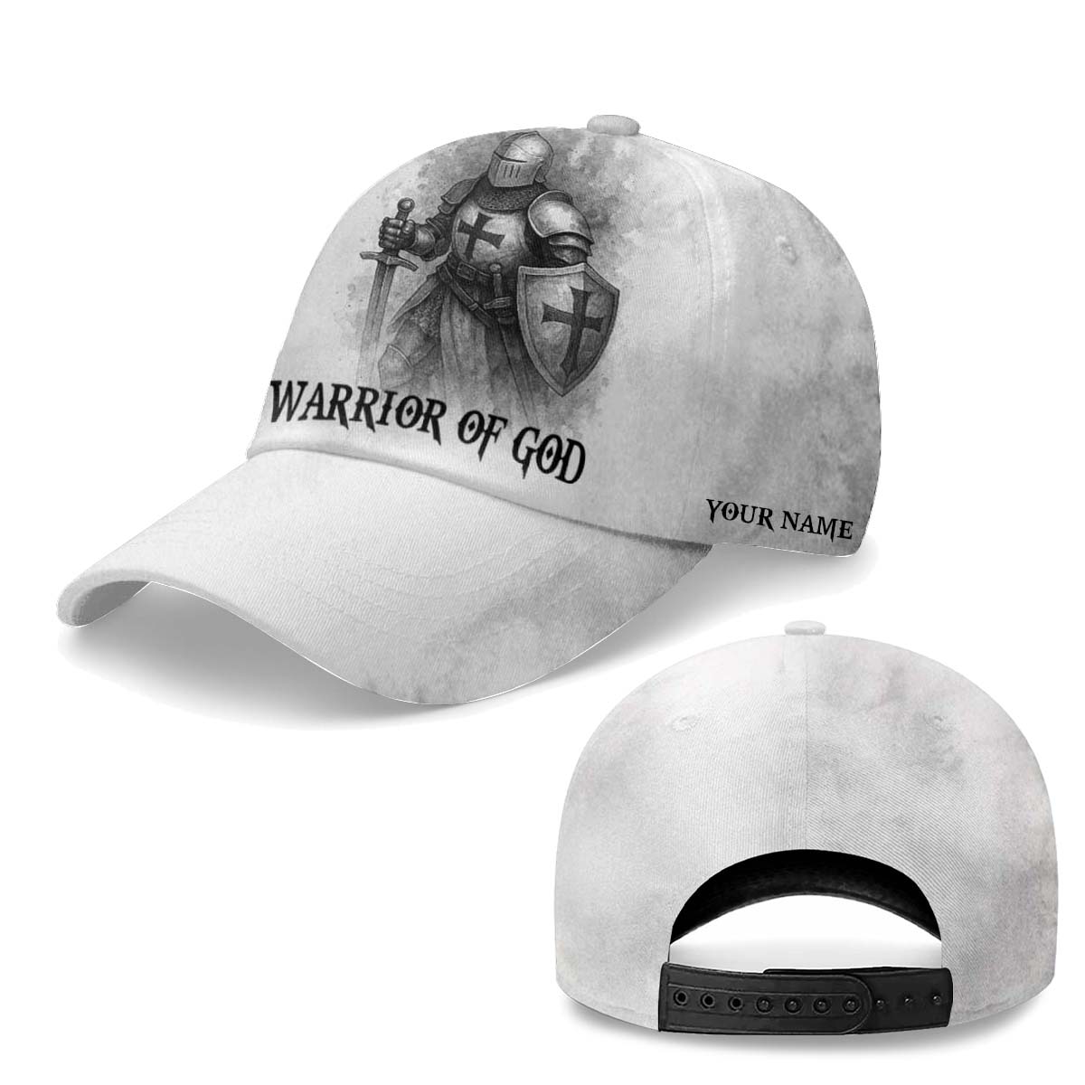 A Warrior Of Christ Baseball Cap