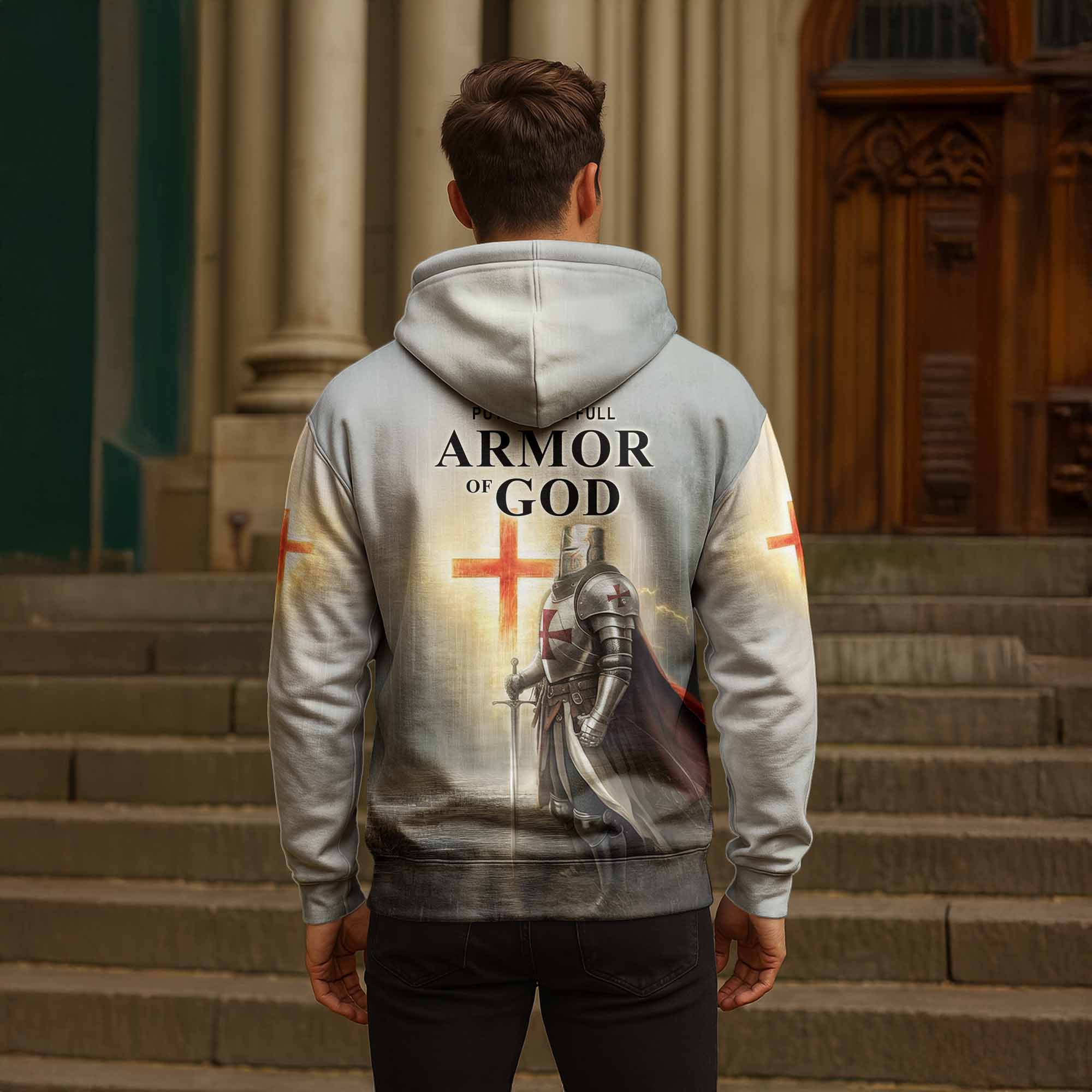 Put On The Full Armor Of God Hoodie & Jogger Bundle