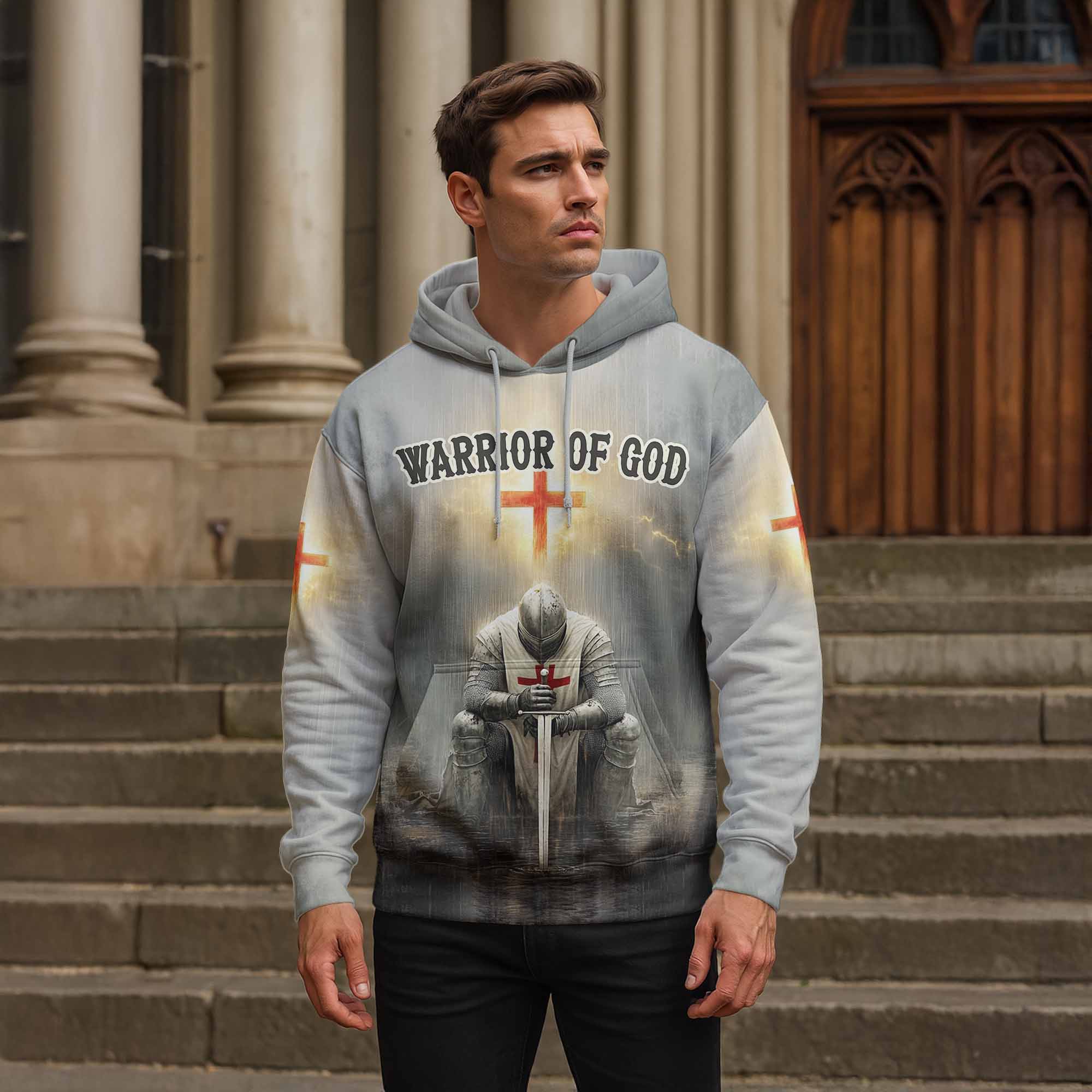 Put On The Full Armor Of God Hoodie & Jogger Bundle