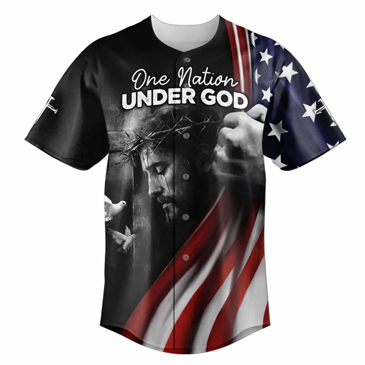 Blessed In The Nation Baseball Jersey