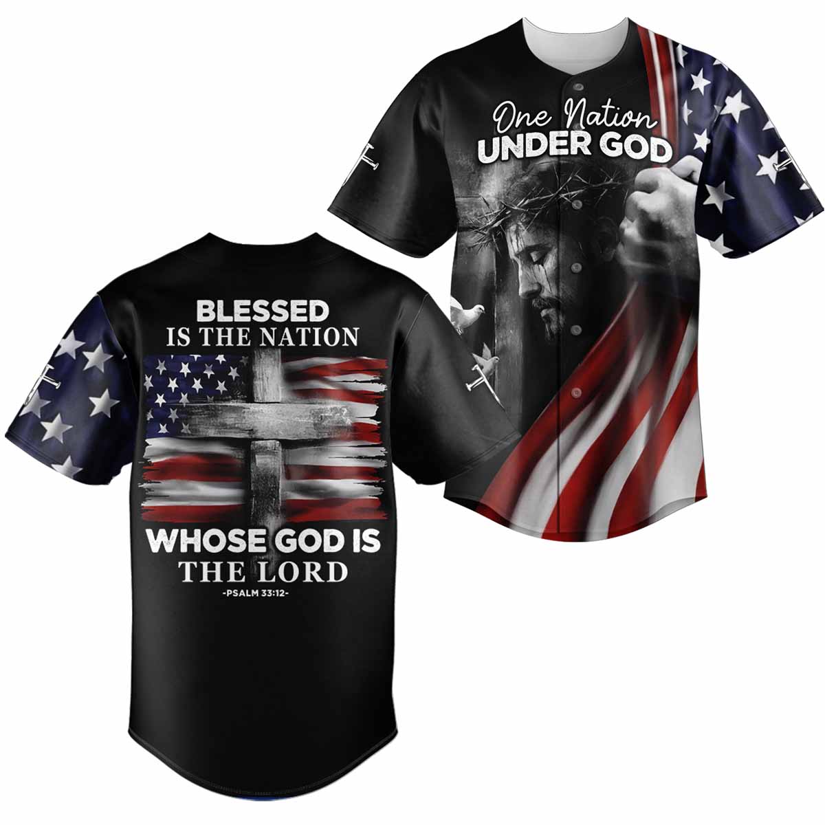 Blessed In The Nation Baseball Jersey