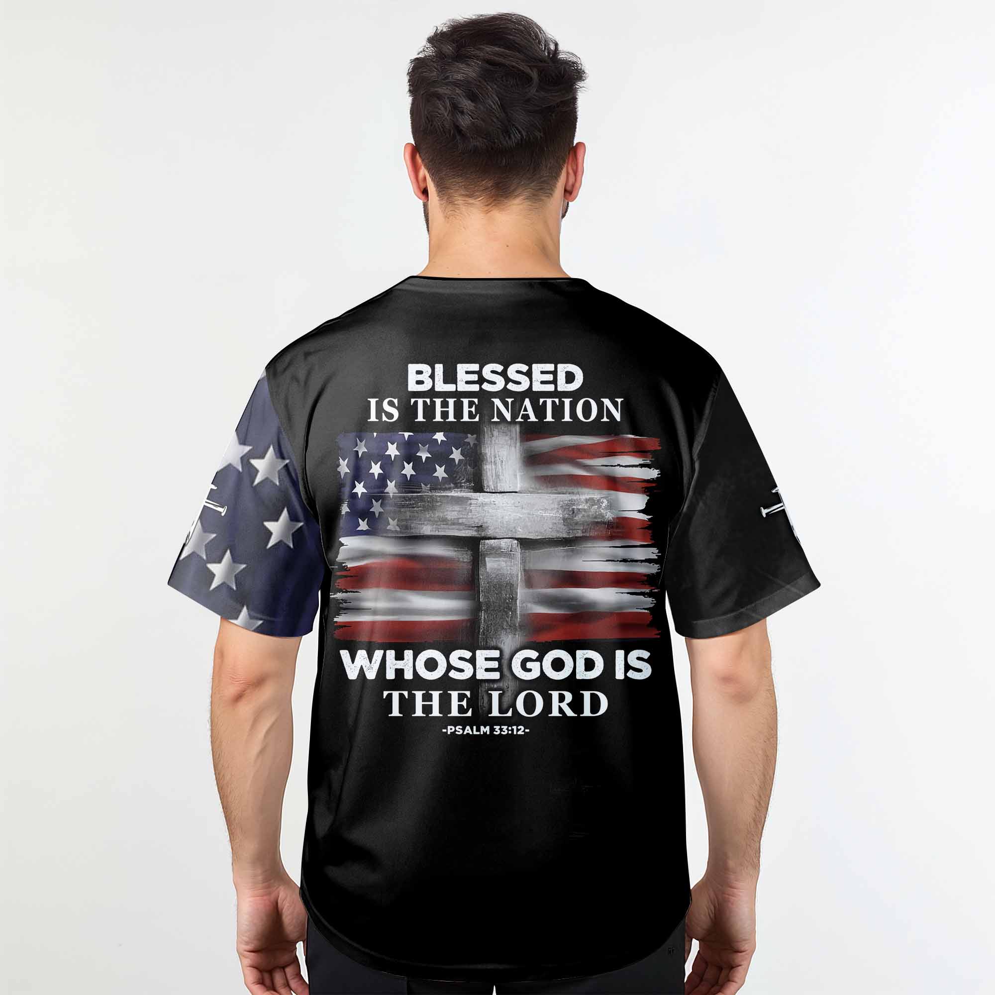 Blessed In The Nation Baseball Jersey