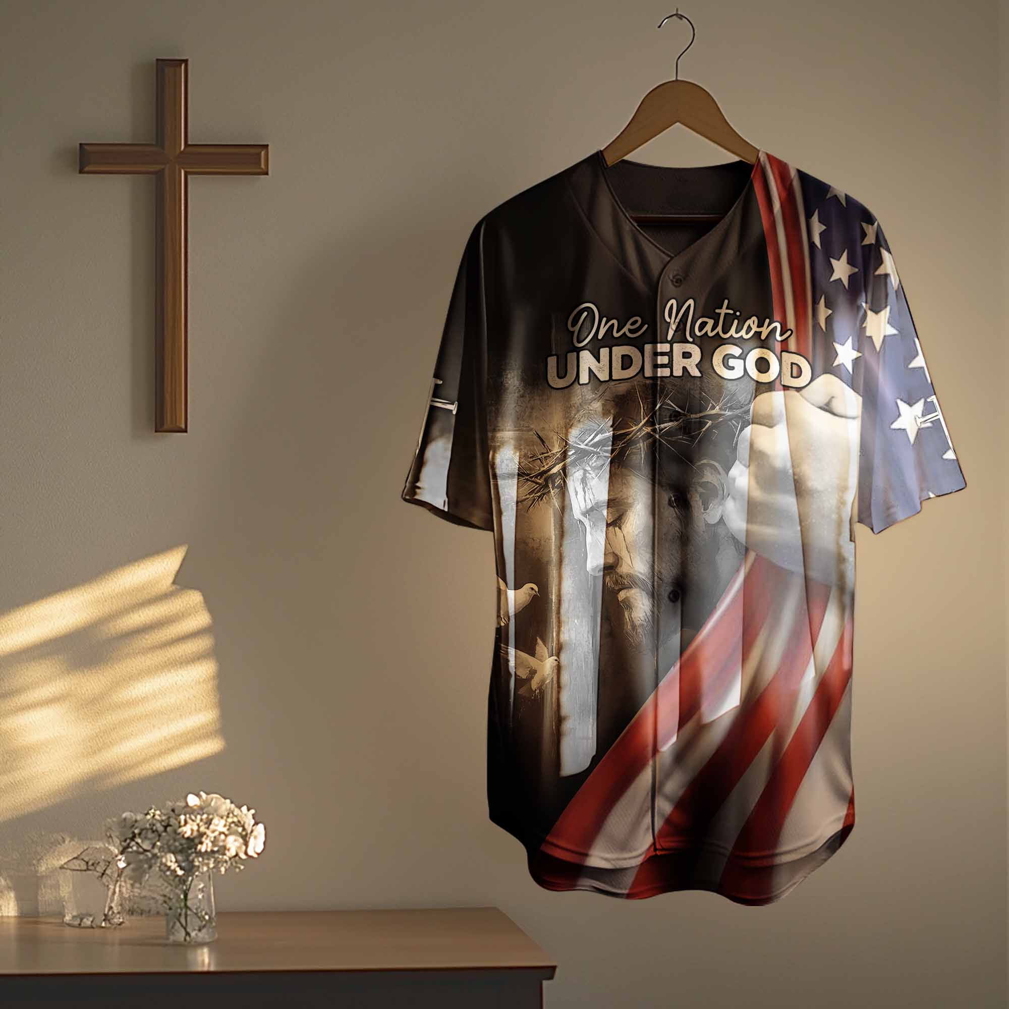 Blessed In The Nation Baseball Jersey
