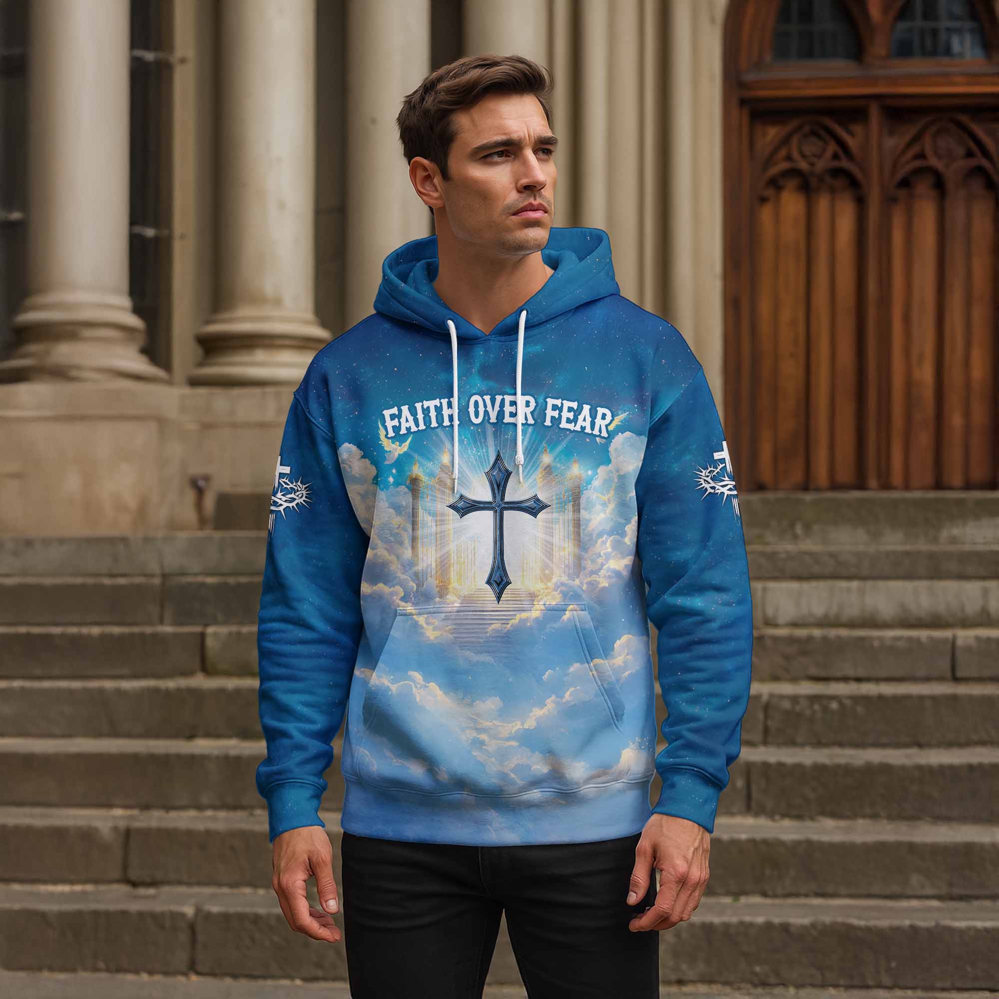 Faith Unlocks The Door Hoodie & Jogger Bundle