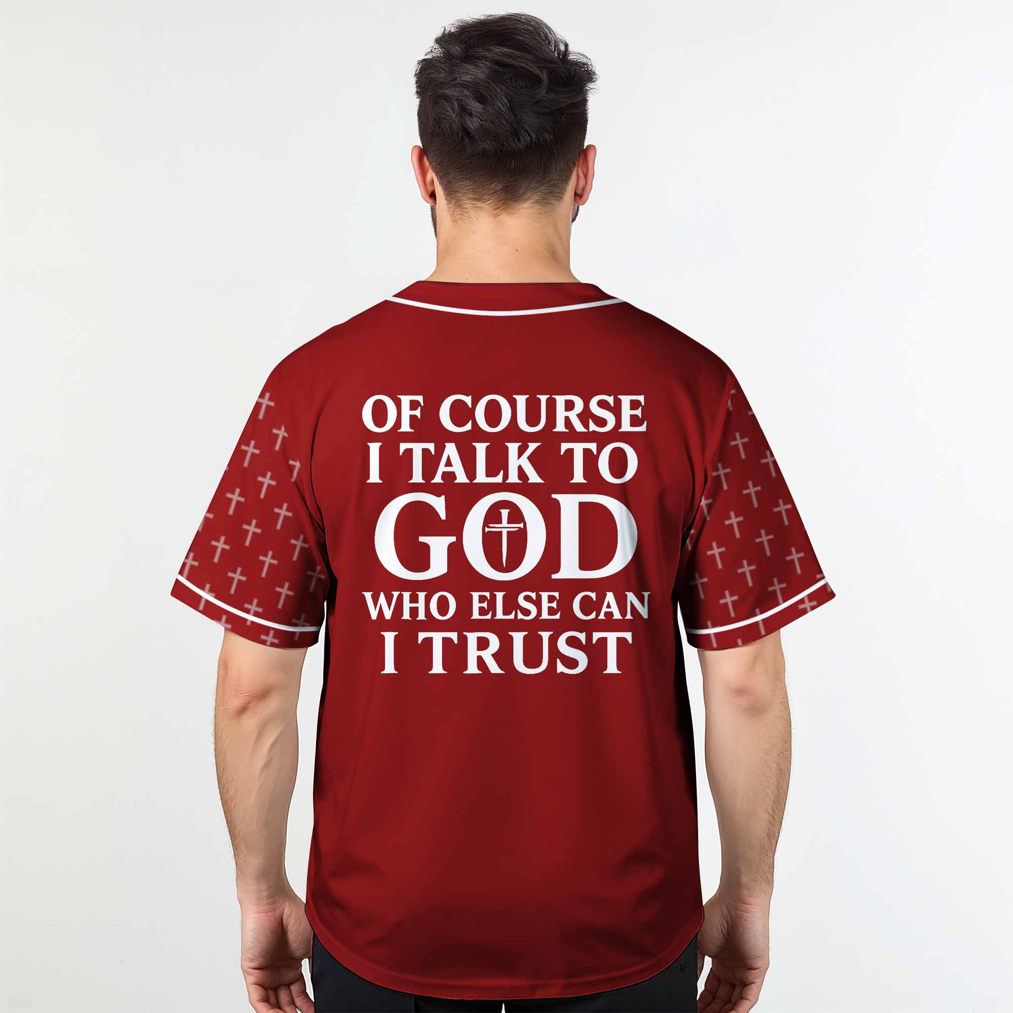 Who Else Can I Trust Baseball Jersey