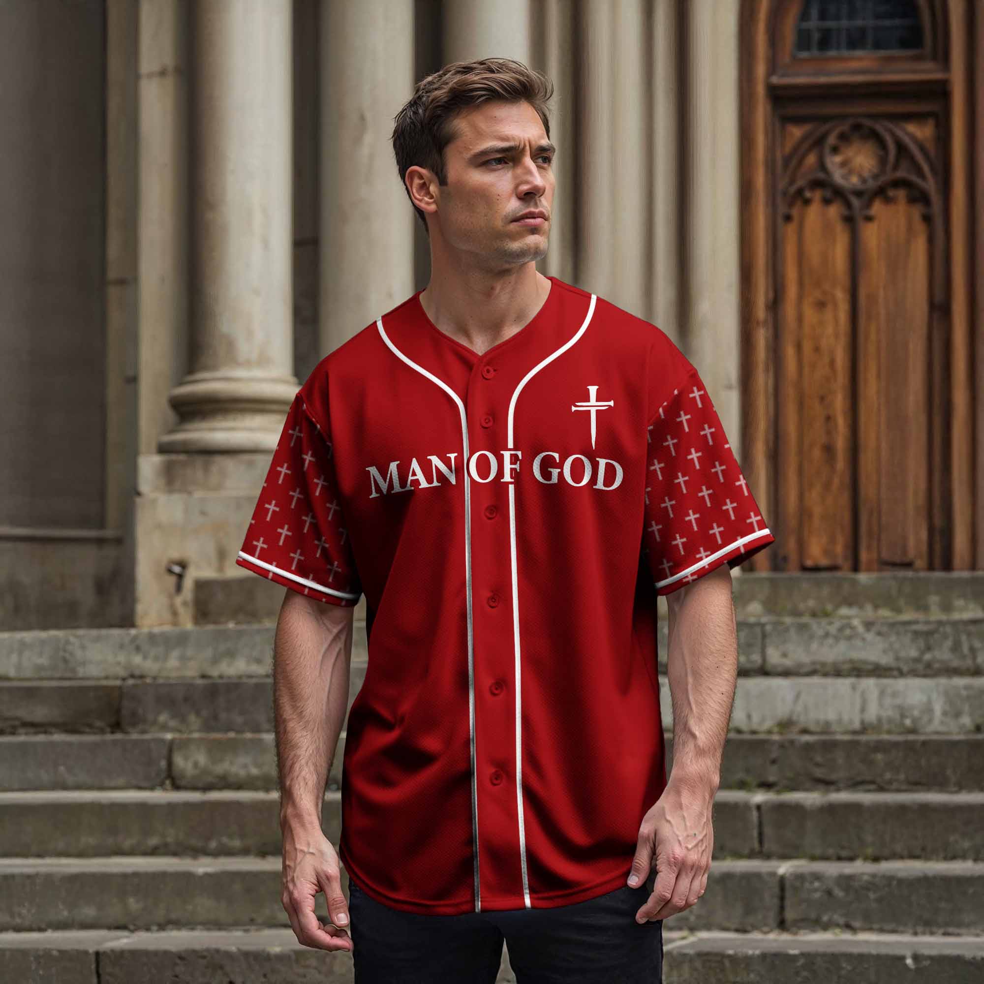 Who Else Can I Trust Baseball Jersey