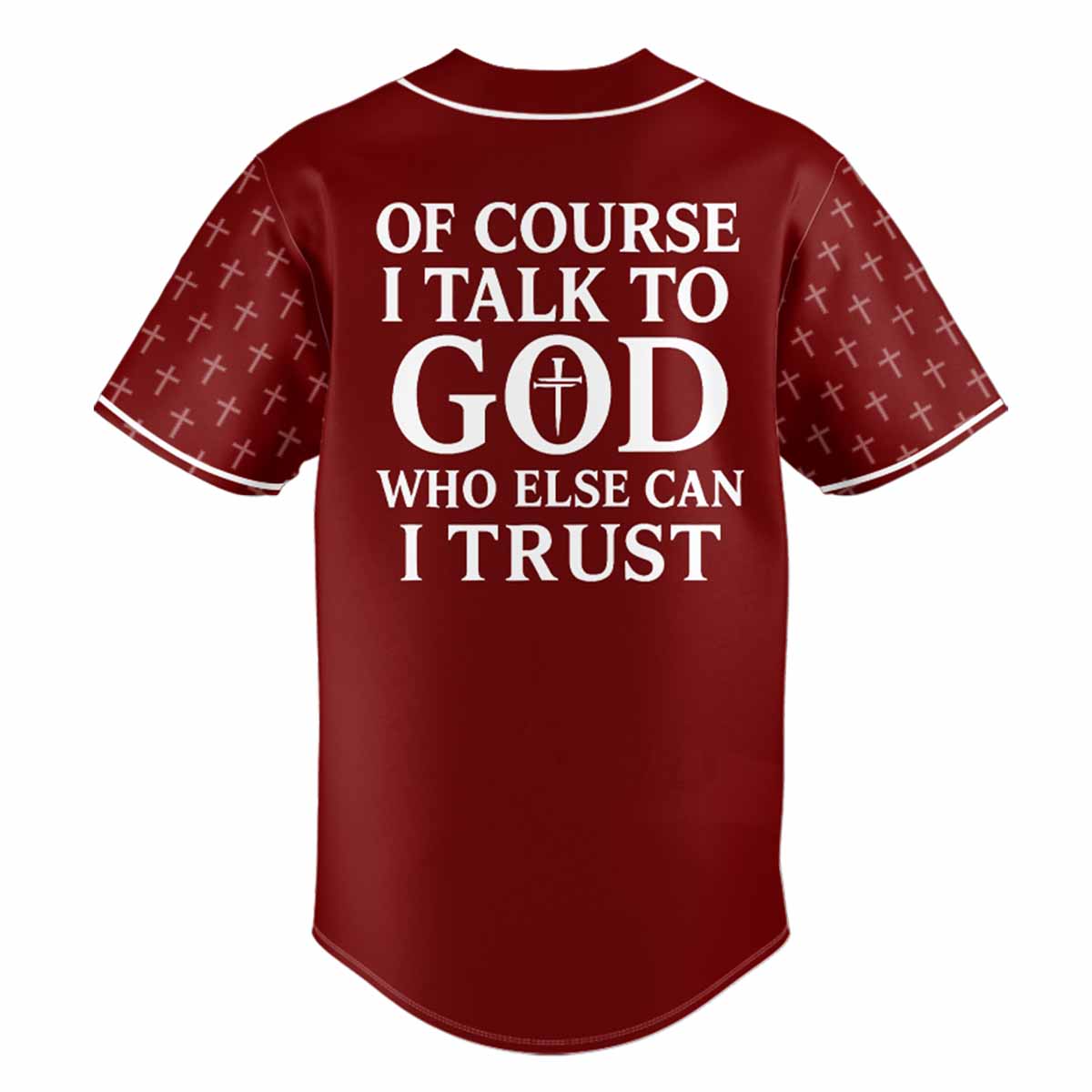 Who Else Can I Trust Baseball Jersey