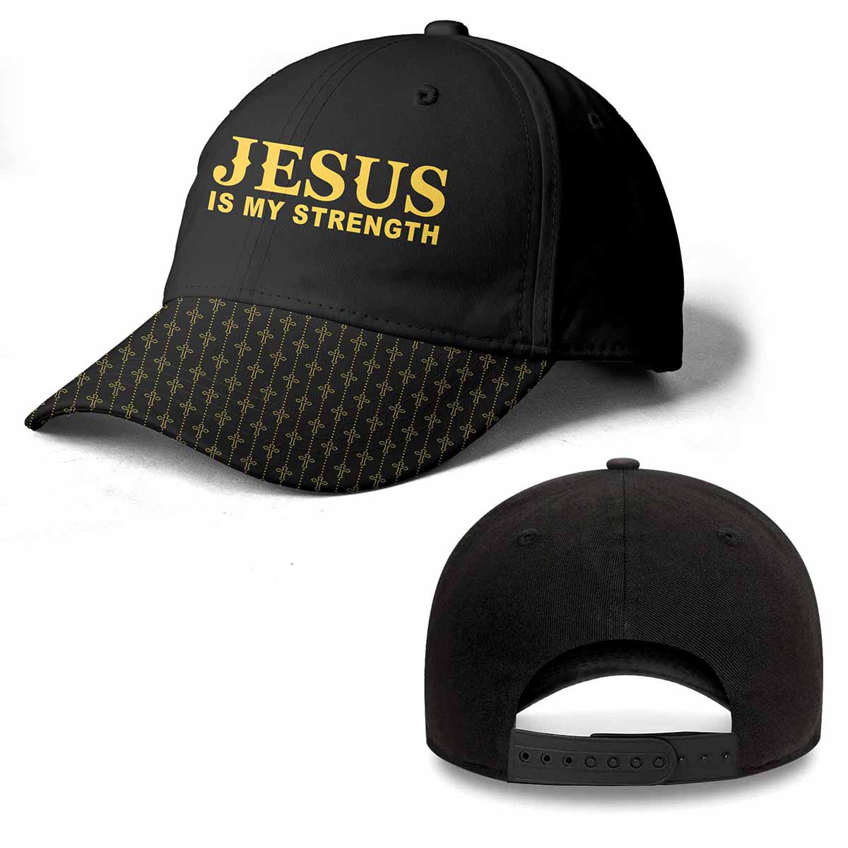 Jesus Is My Strength Baseball Cap