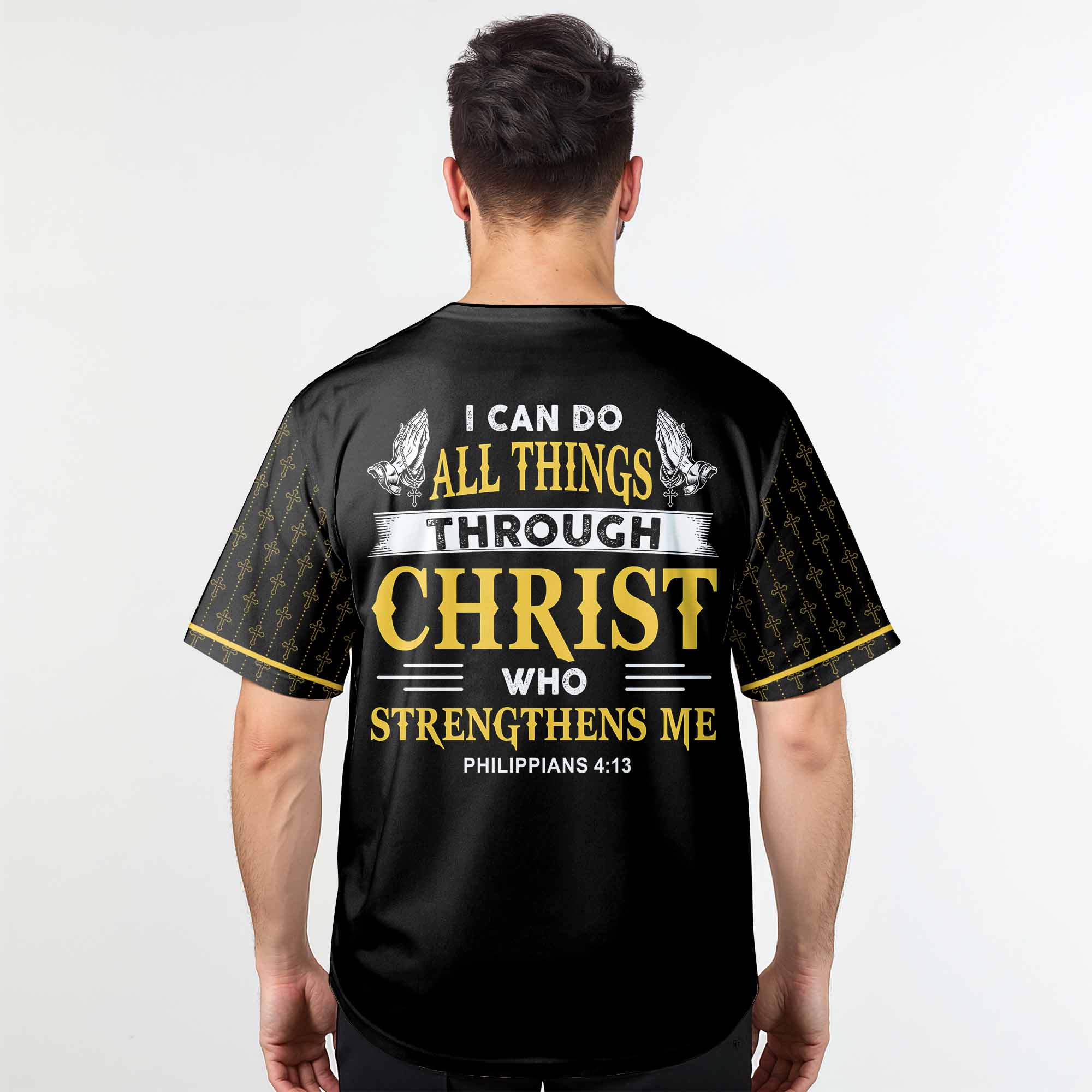 Jesus Is My Strength Baseball Jersey