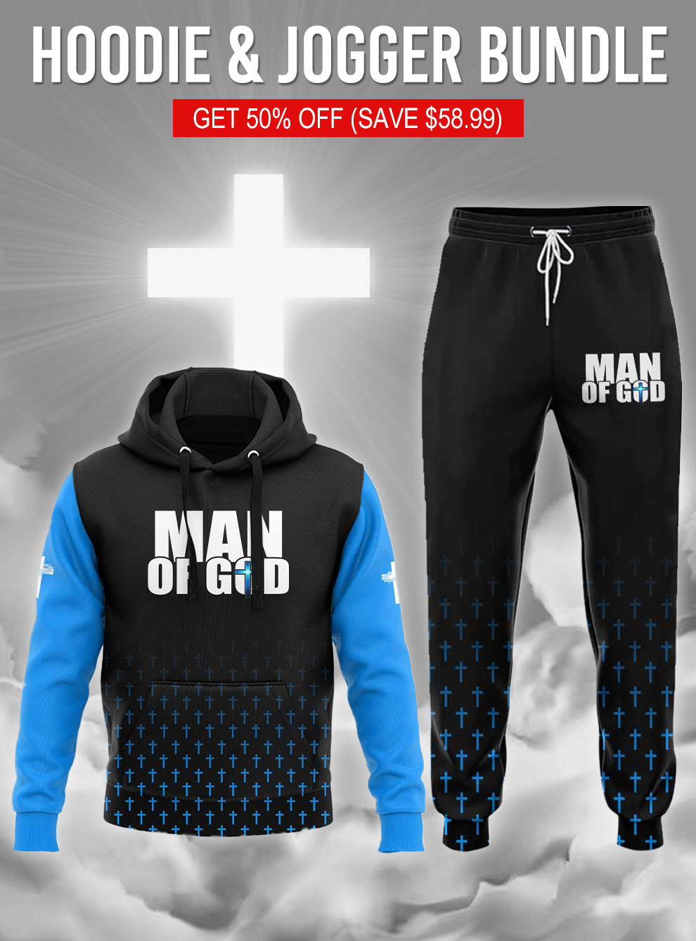 No Matter The Storm Hoodie & Jogger Bundle