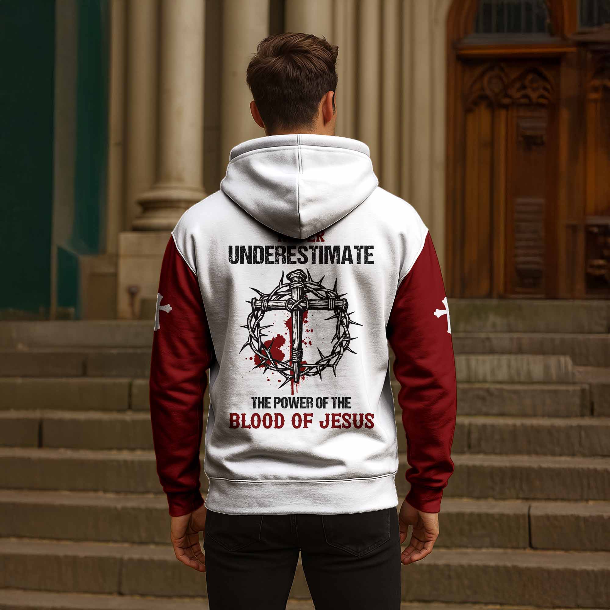 The Power Of The Blood Of Jesus Hoodie