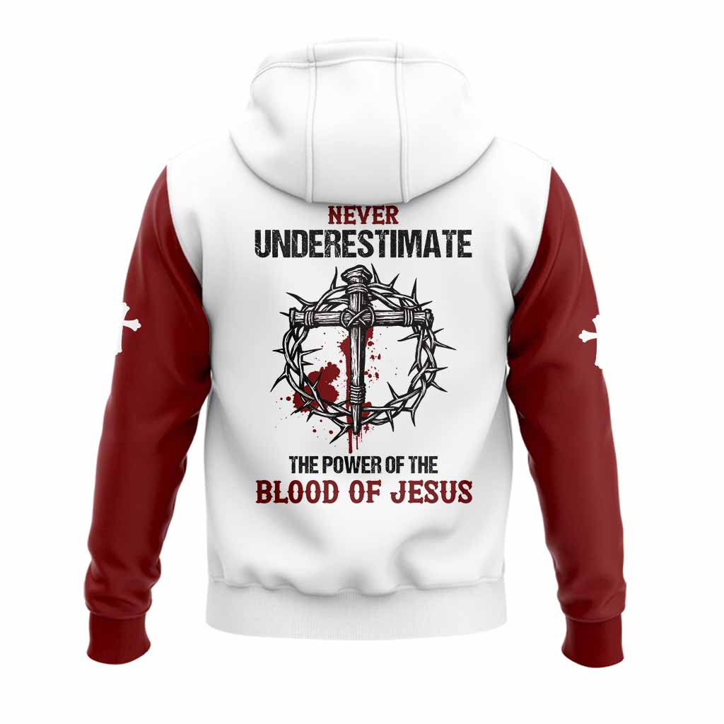 The Power Of The Blood Of Jesus Hoodie