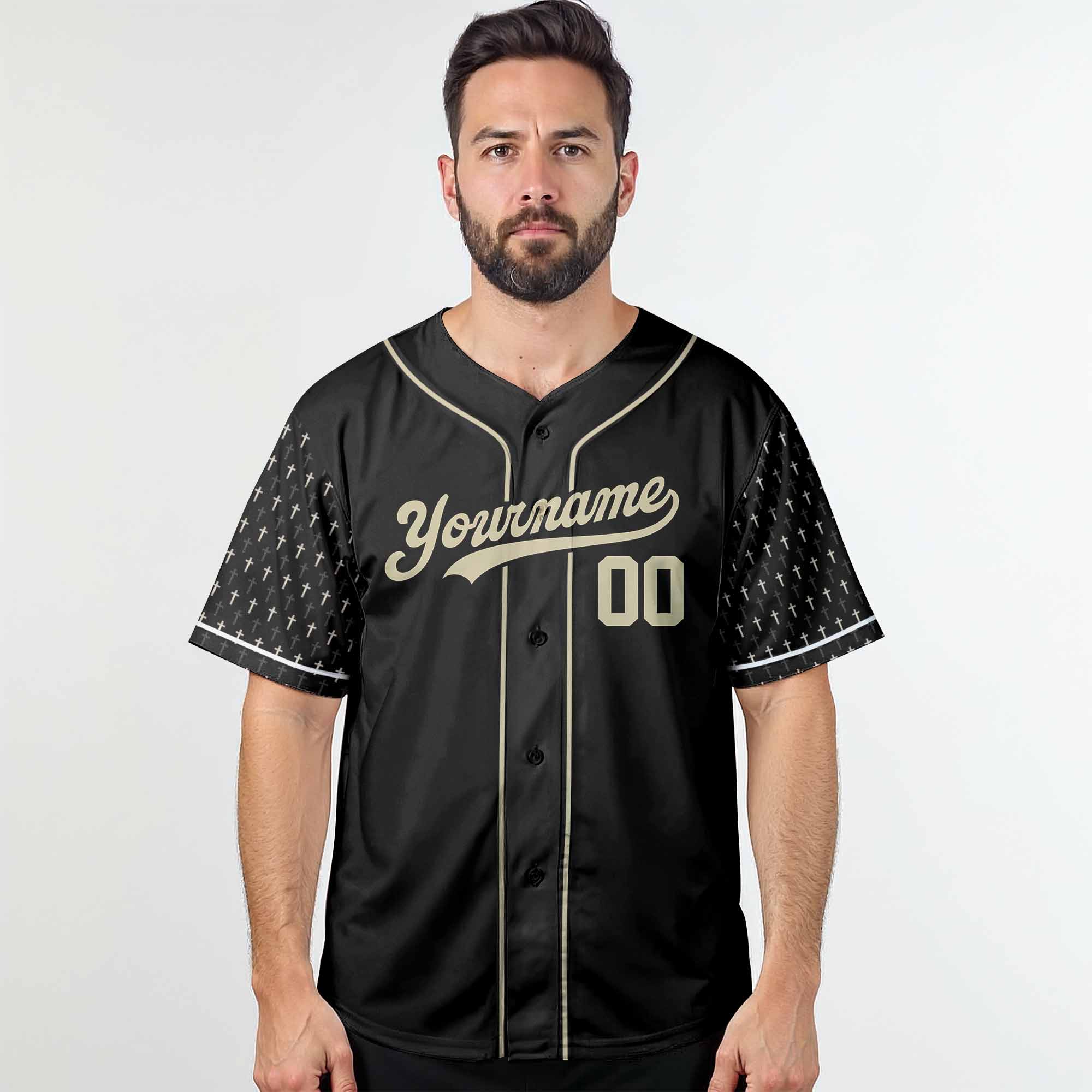 "I Need Jesus" Baseball Jersey Personalized