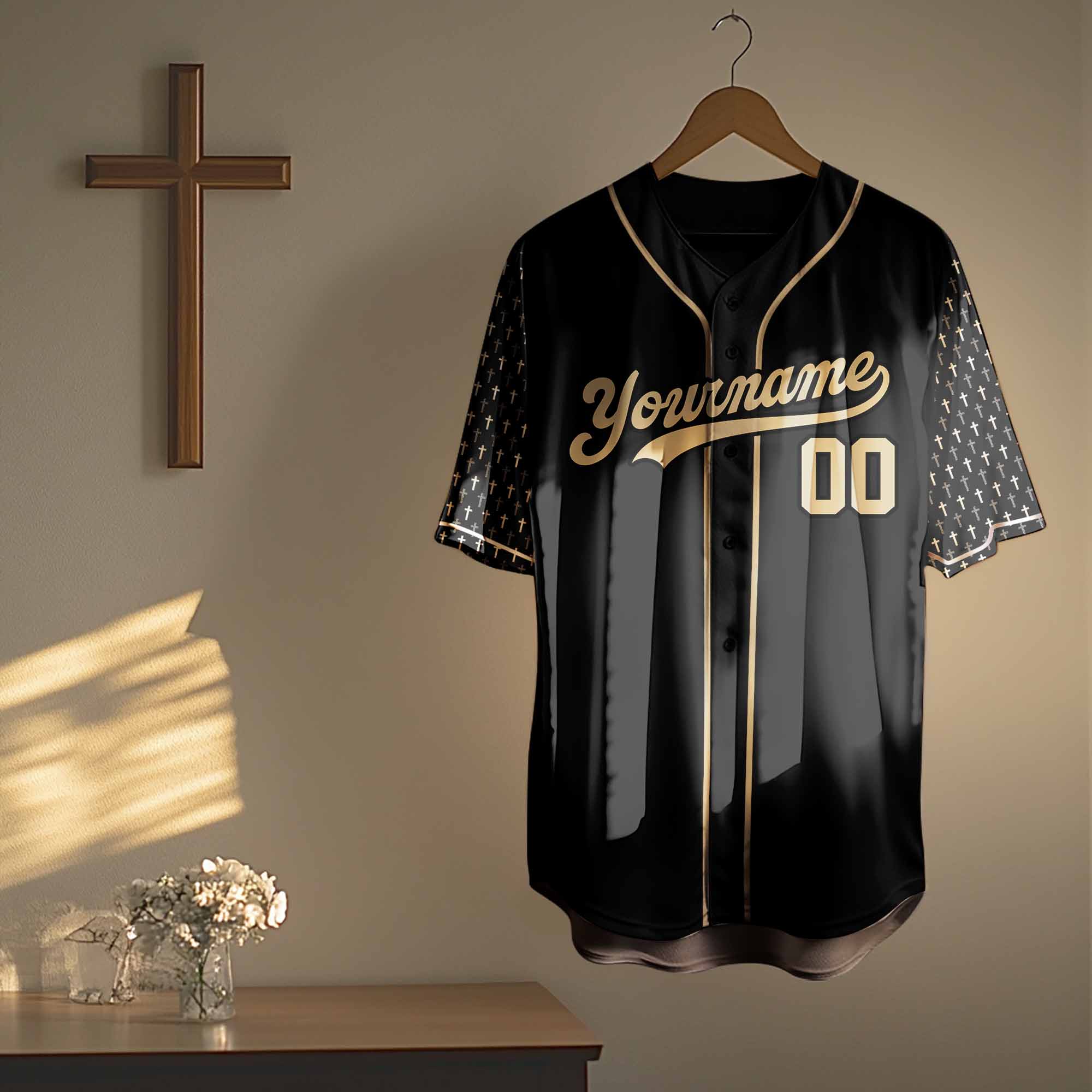 "I Need Jesus" Baseball Jersey Personalized