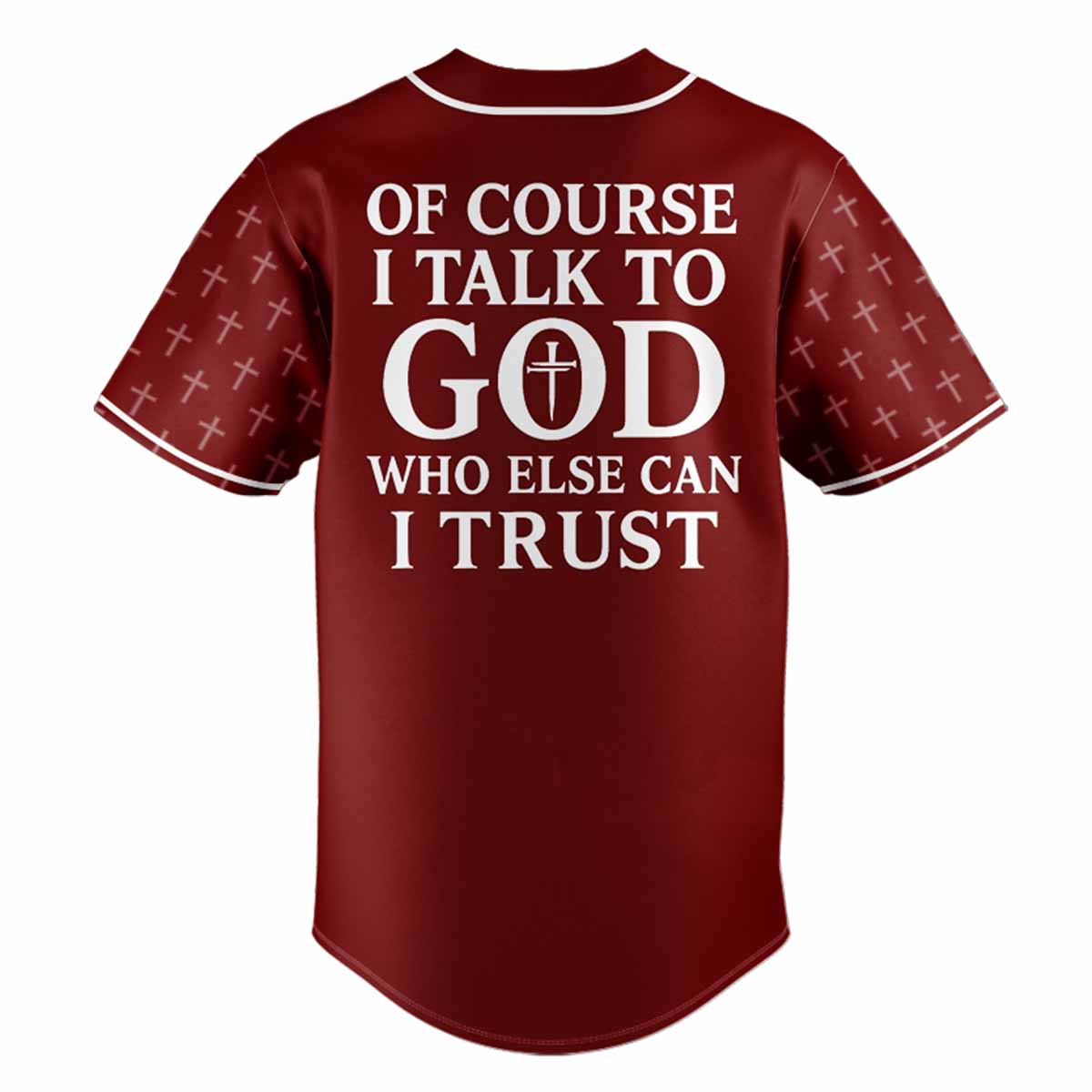 Who Else Can I Trust Baseball Jersey Personalized