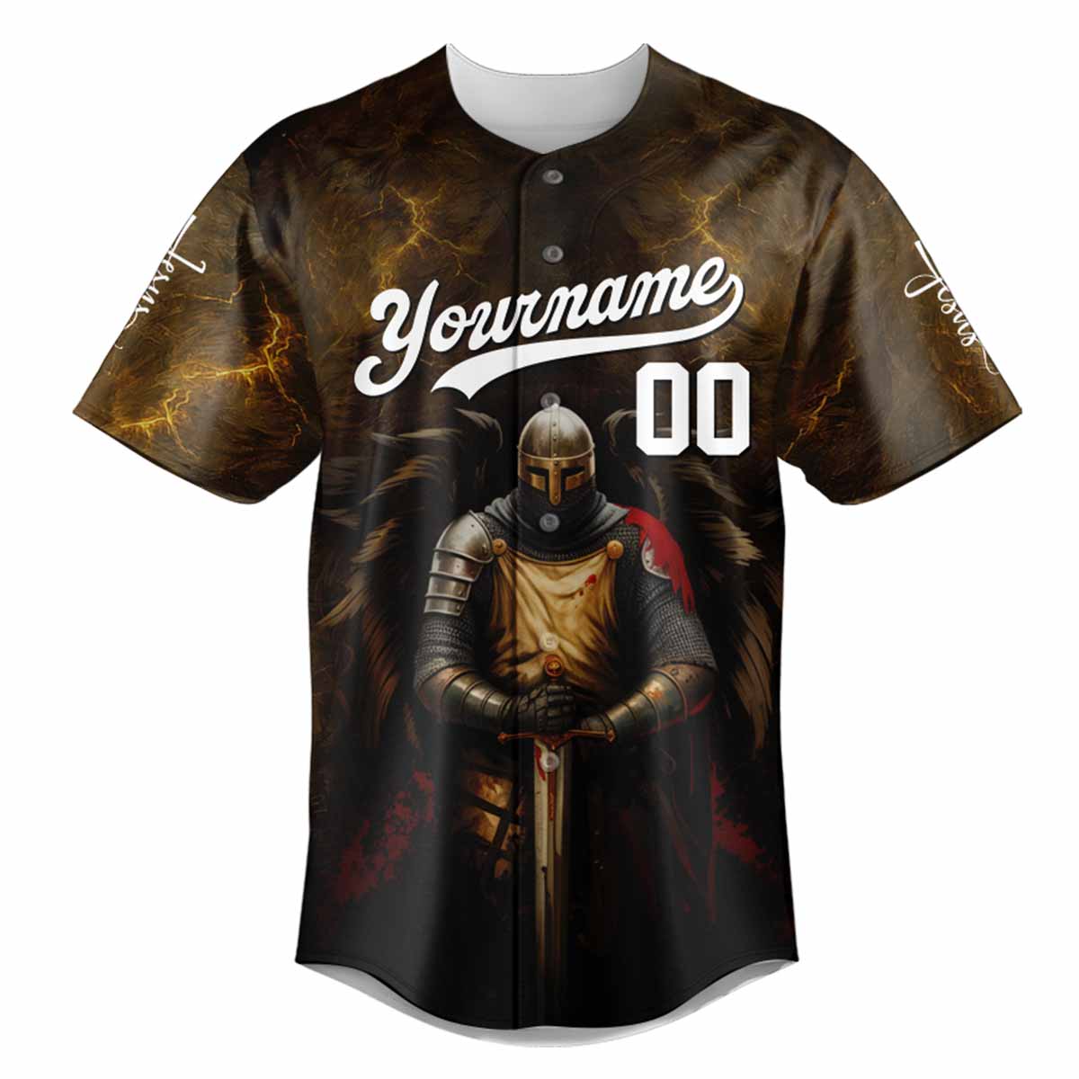 "The Jesus Inside Me" Baseball Jersey Personalized