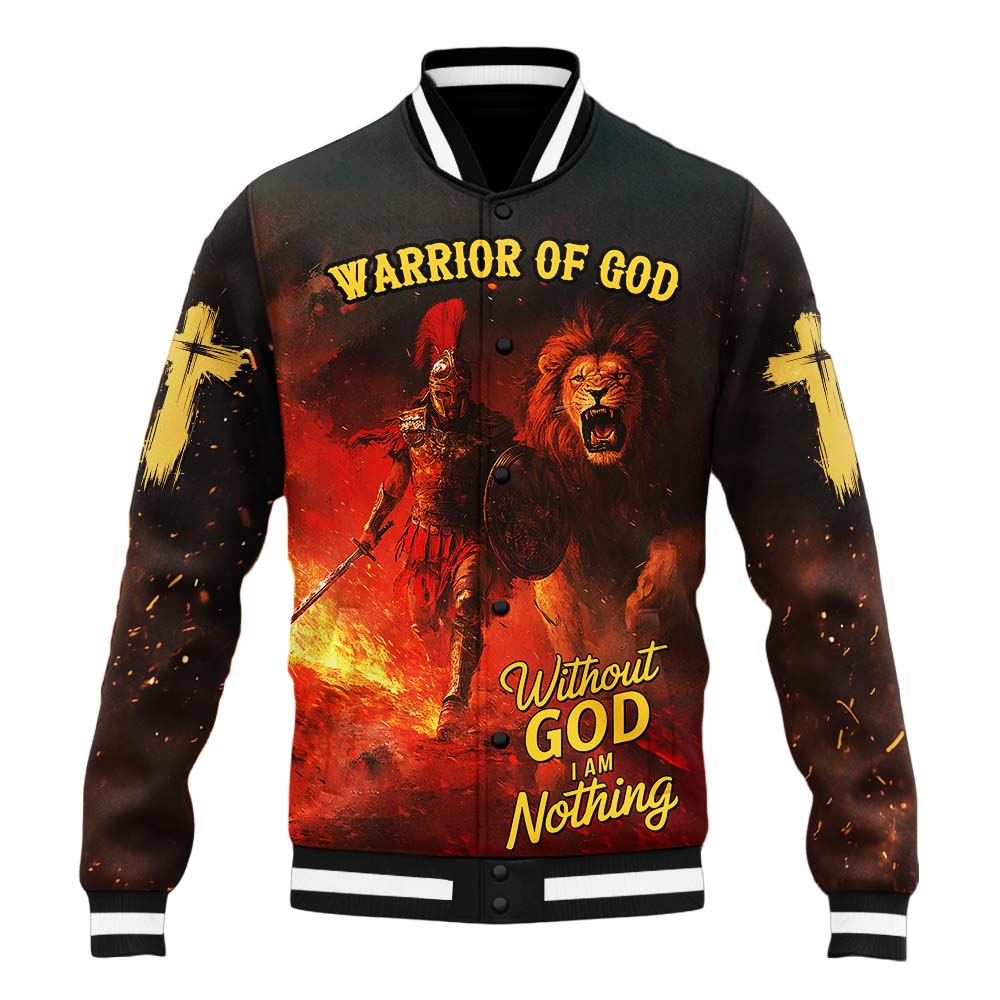 Without God I Am Nothing Baseball Jacket