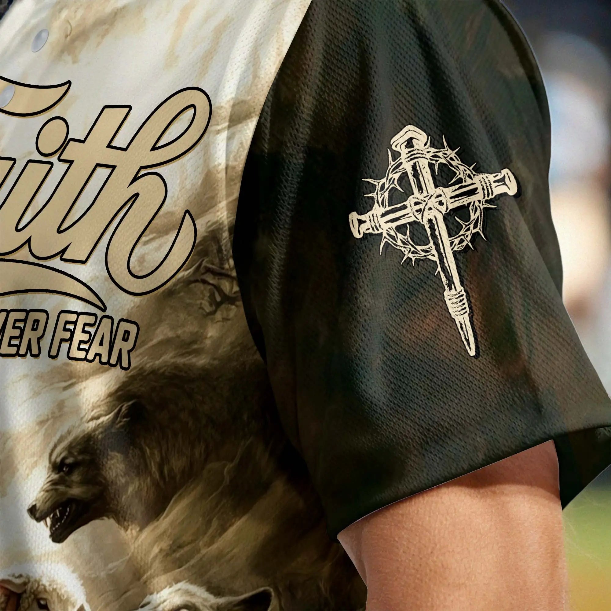 Jesus Protect the Lamp Baseball Jersey Deal