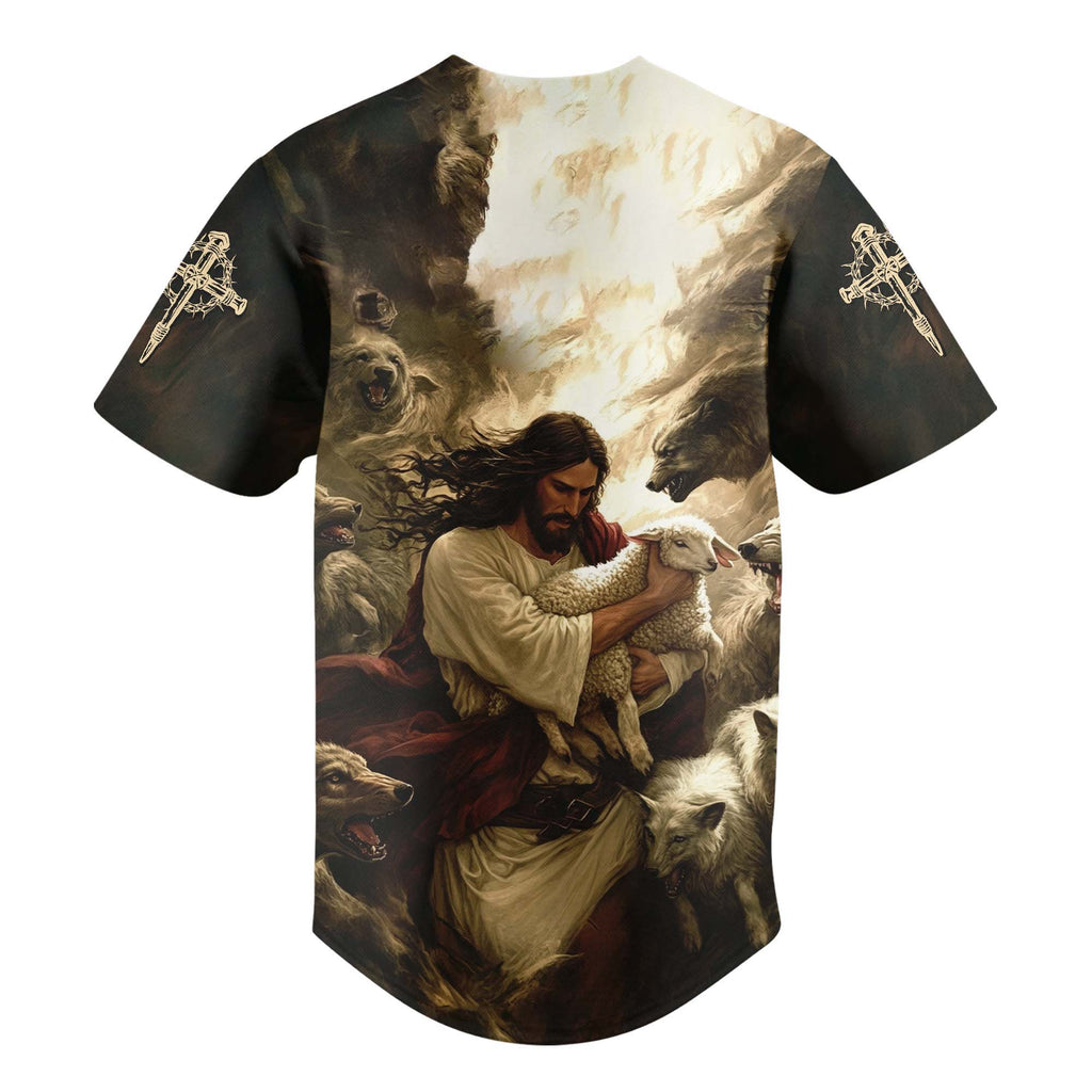 Jesus Protect the Lamp Baseball Jersey Deal