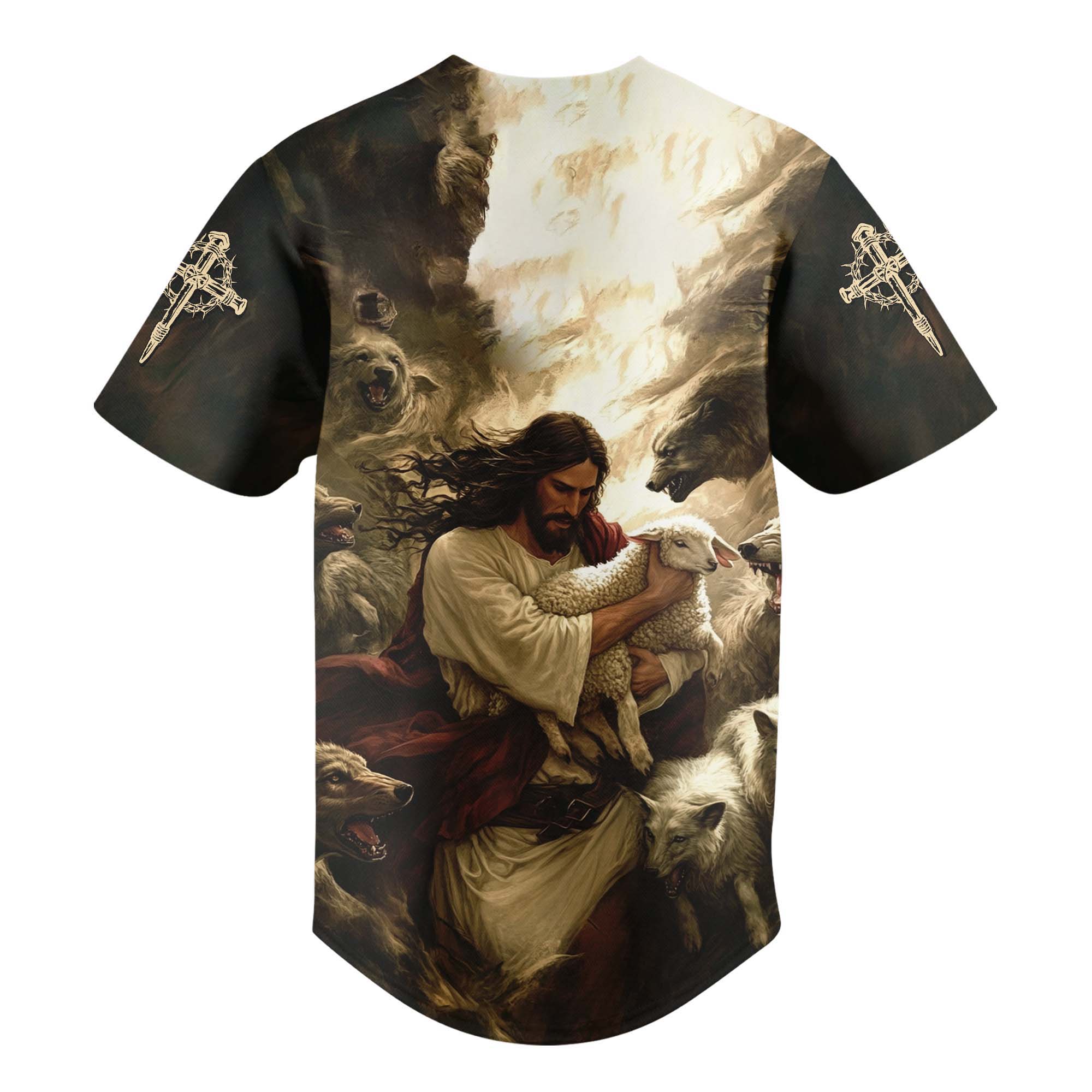 Jesus Protect the Lamp Baseball Jersey Deal