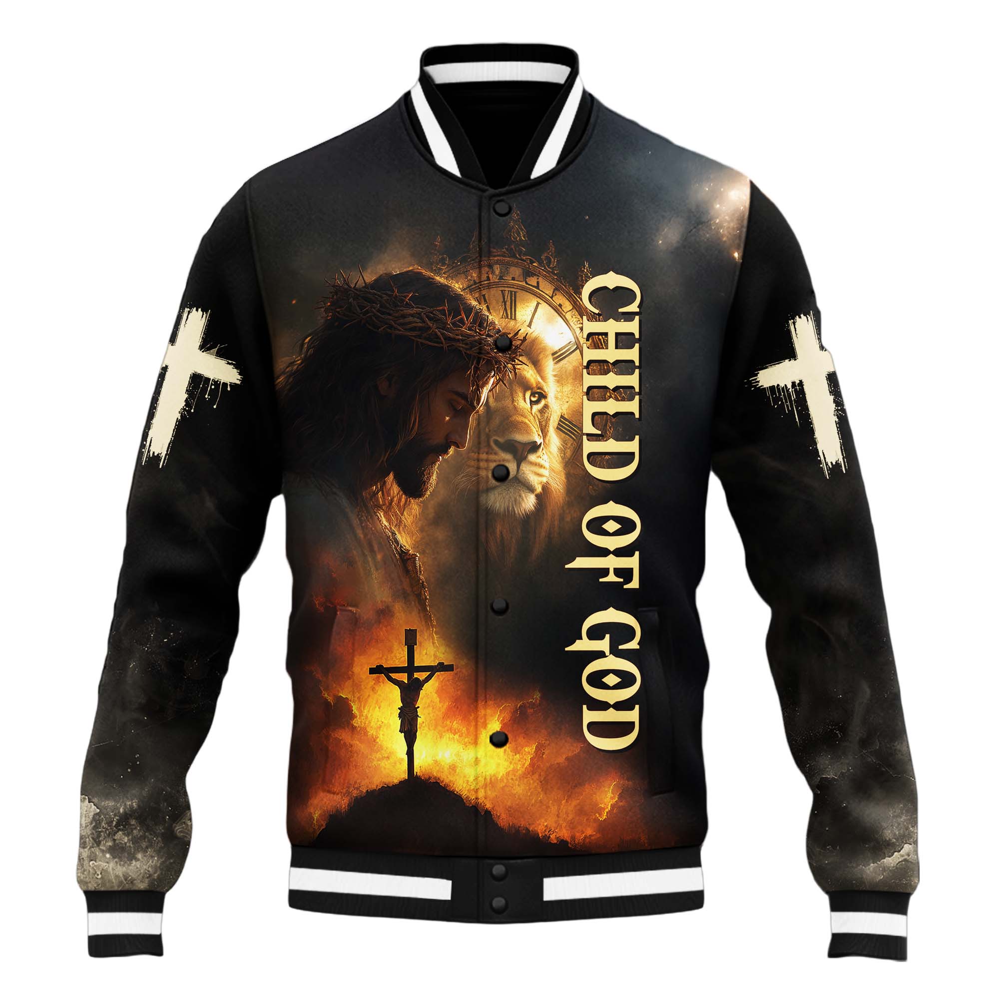 Child Of God Baseball Jacket