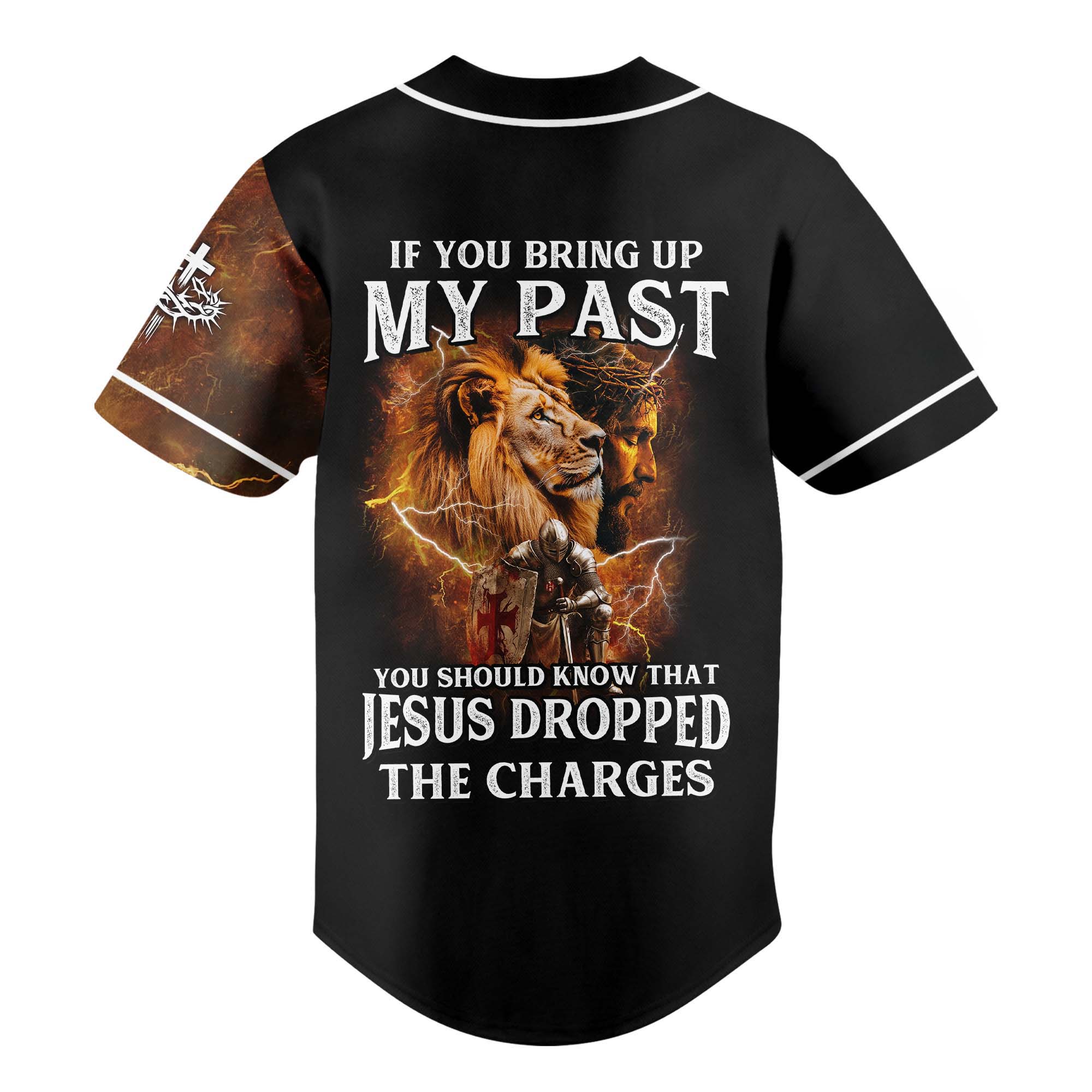 Jesus Dropped The Charges Baseball Jersey Deal