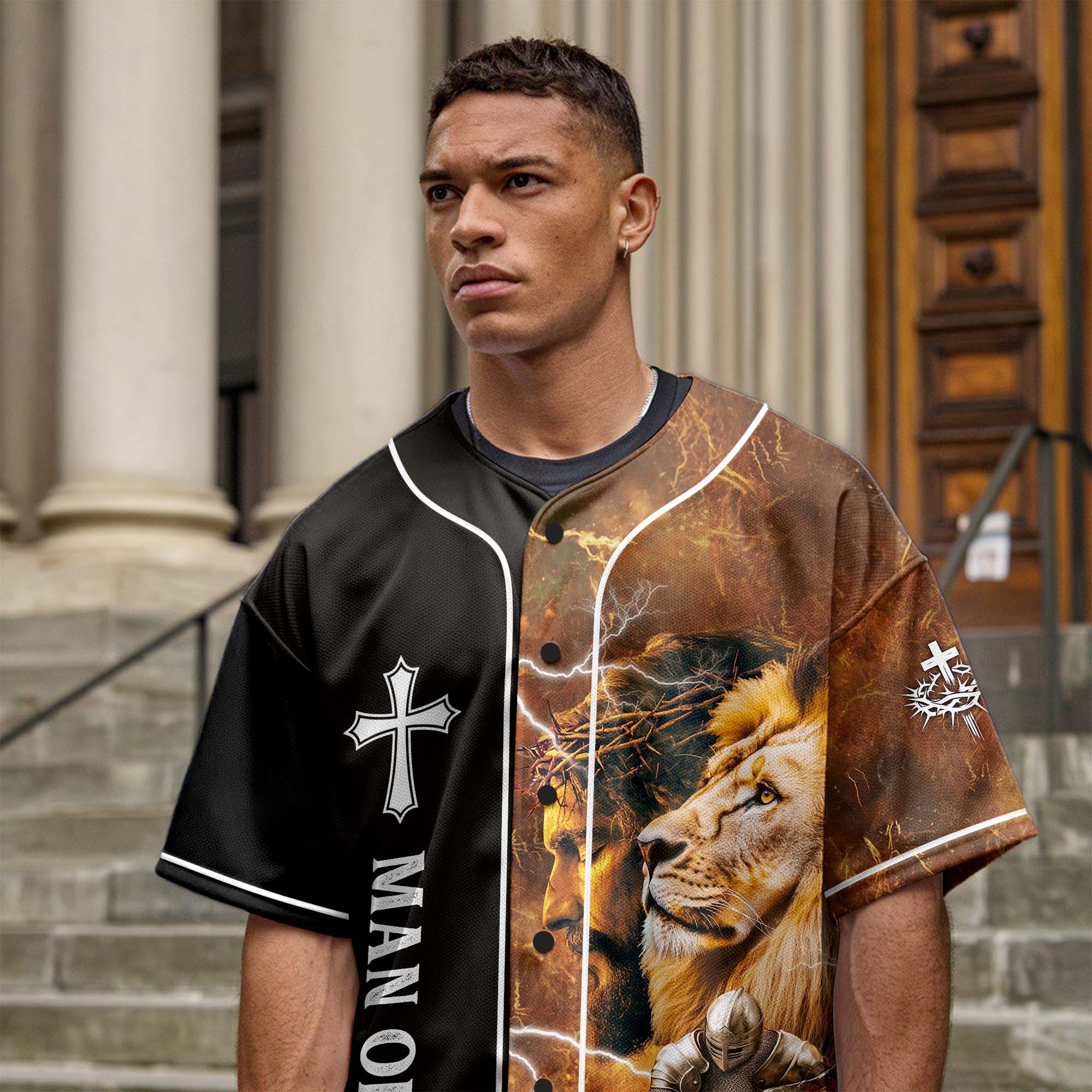 Jesus Dropped The Charges Baseball Jersey Deal