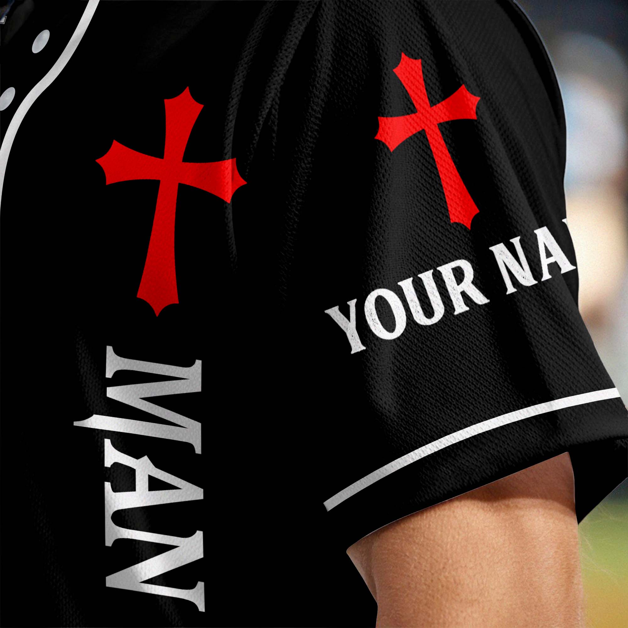He Died For Me Custom Name Baseball Jersey