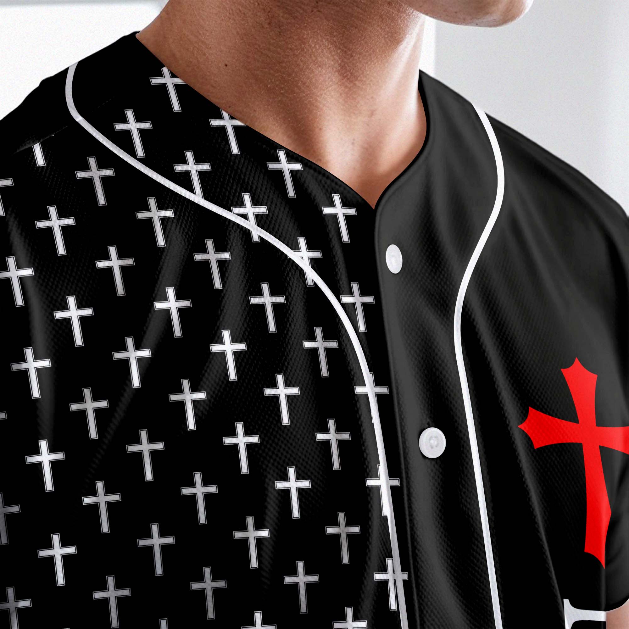 He Died For Me Custom Name Baseball Jersey