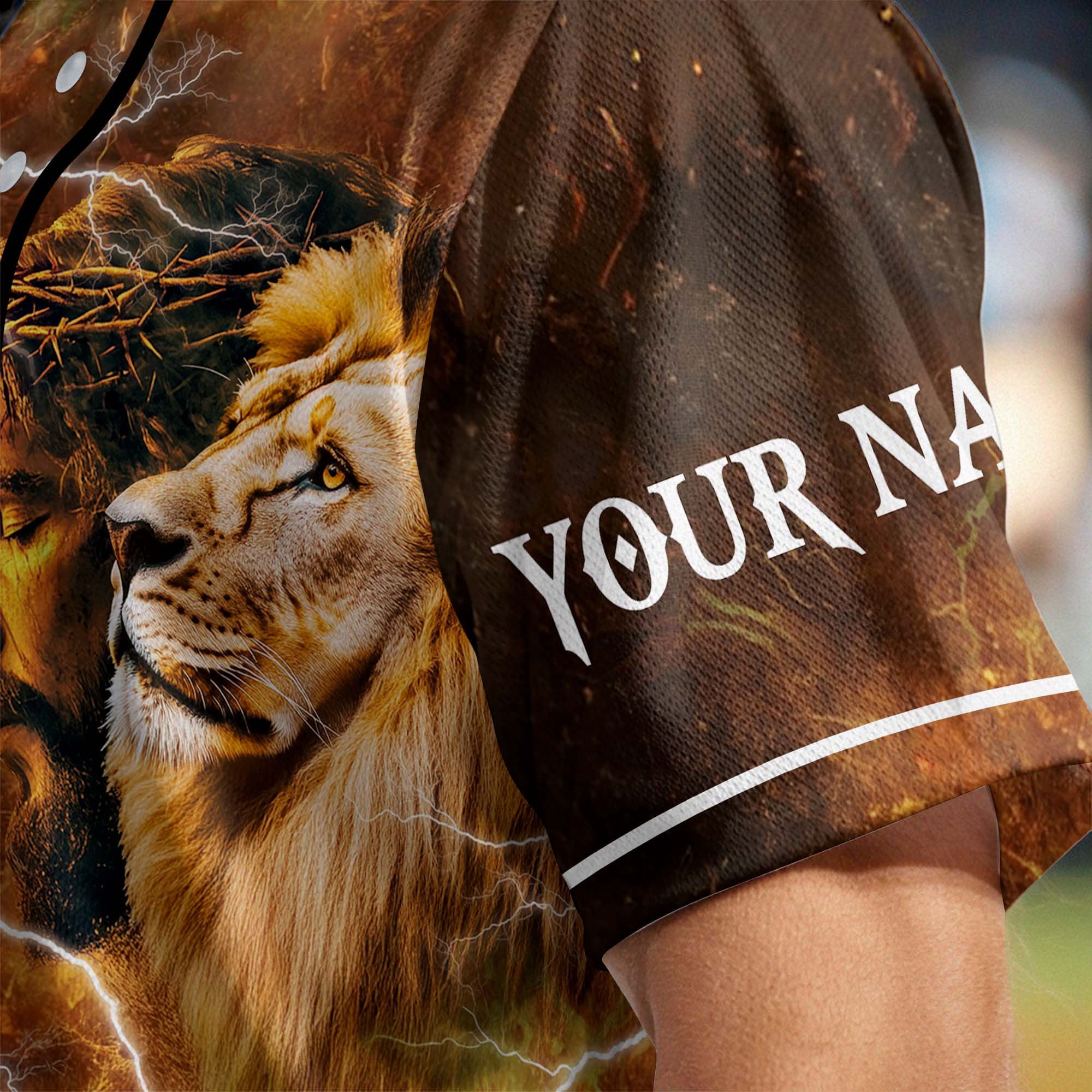 I Can Do All Things Through Christ Who Strengthens Me Custom Name Baseball Jersey