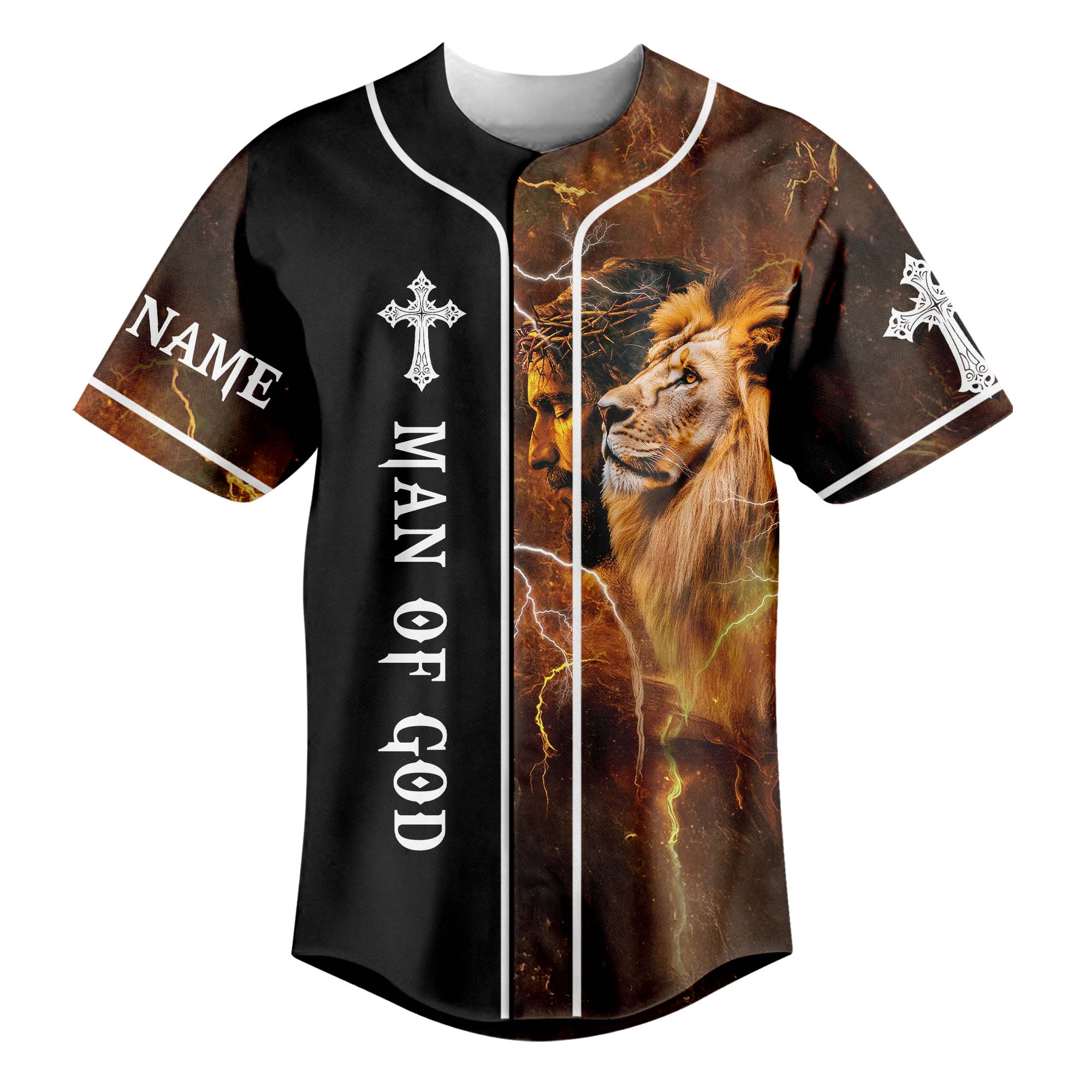 I Can Do All Things Through Christ Who Strengthens Me Custom Name Baseball Jersey