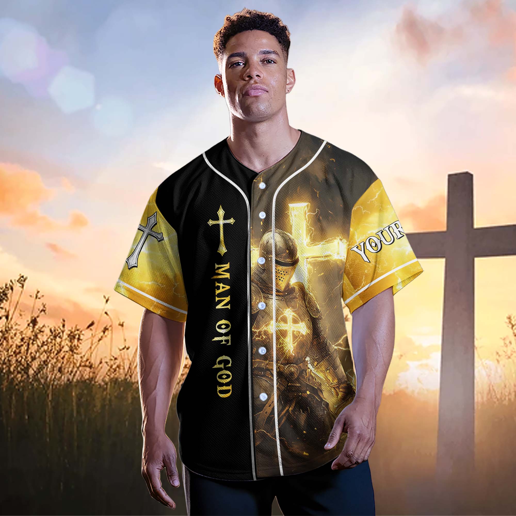 I Don't Fight Alone Custom Name Baseball Jersey