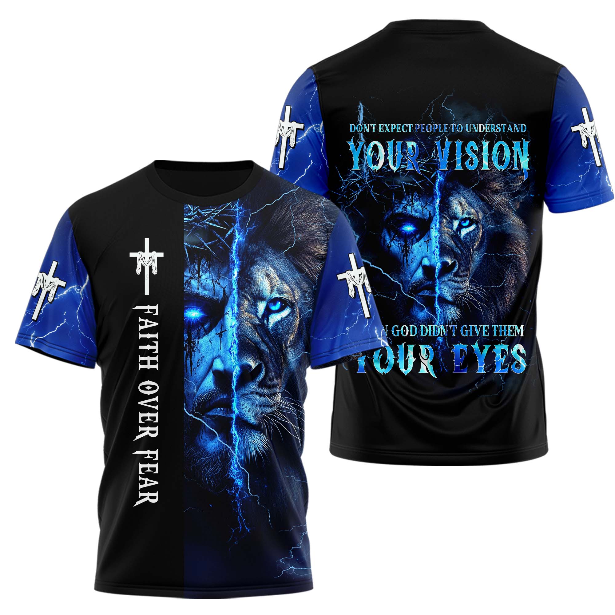 Don't Expect People To Understand Your Vision Lion T-shirt