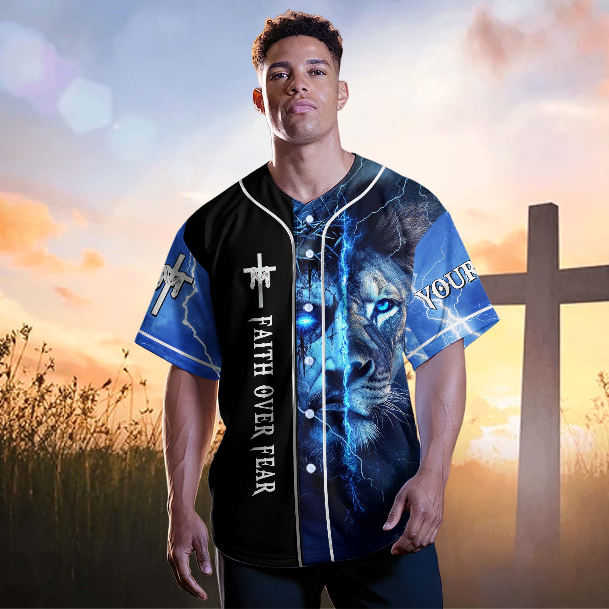 Don't Expect People To Understand Your Vision Lion Custom Name Baseball Jersey