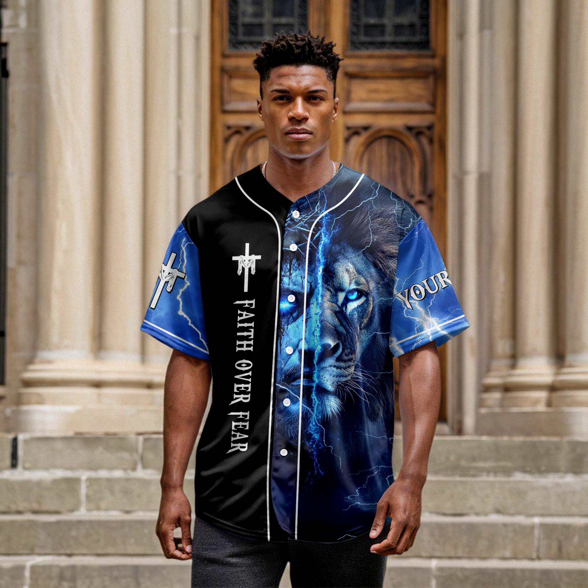 Don't Expect People To Understand Your Vision Lion Custom Name Baseball Jersey
