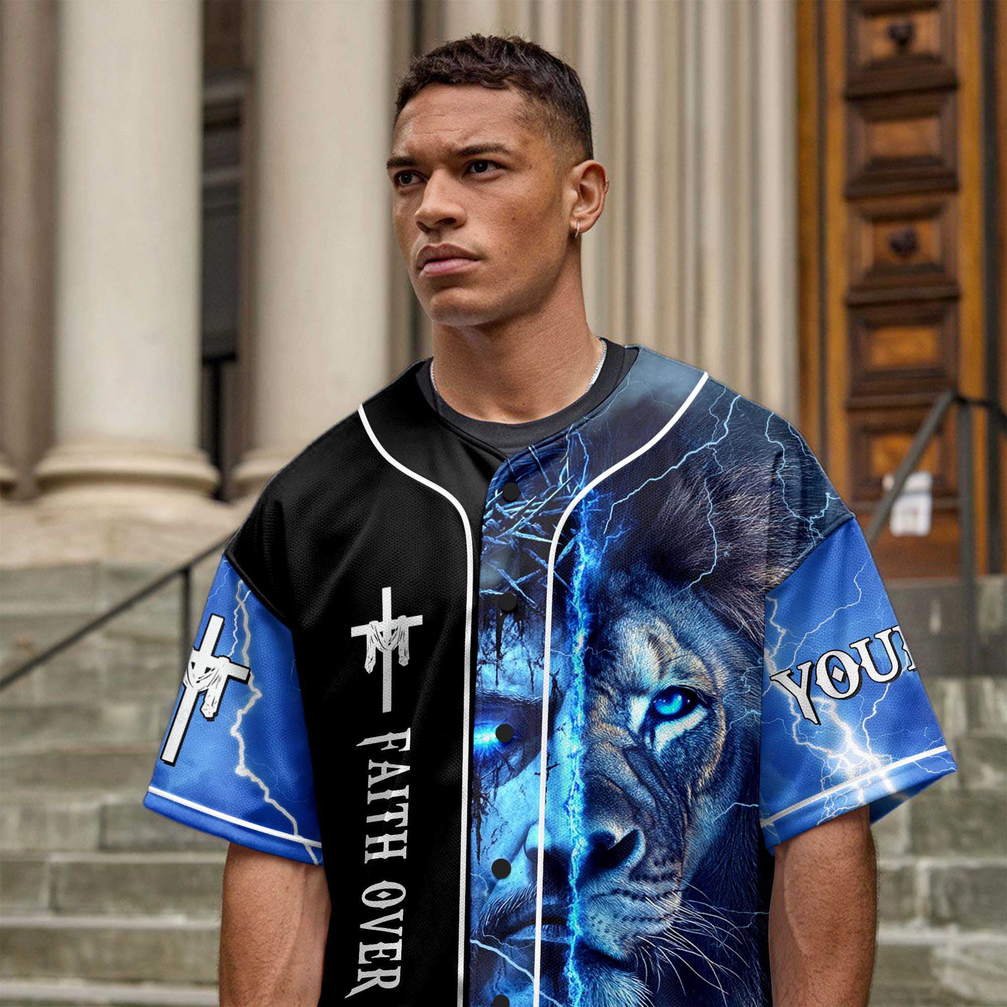 Don't Expect People To Understand Your Vision Lion Custom Name Baseball Jersey