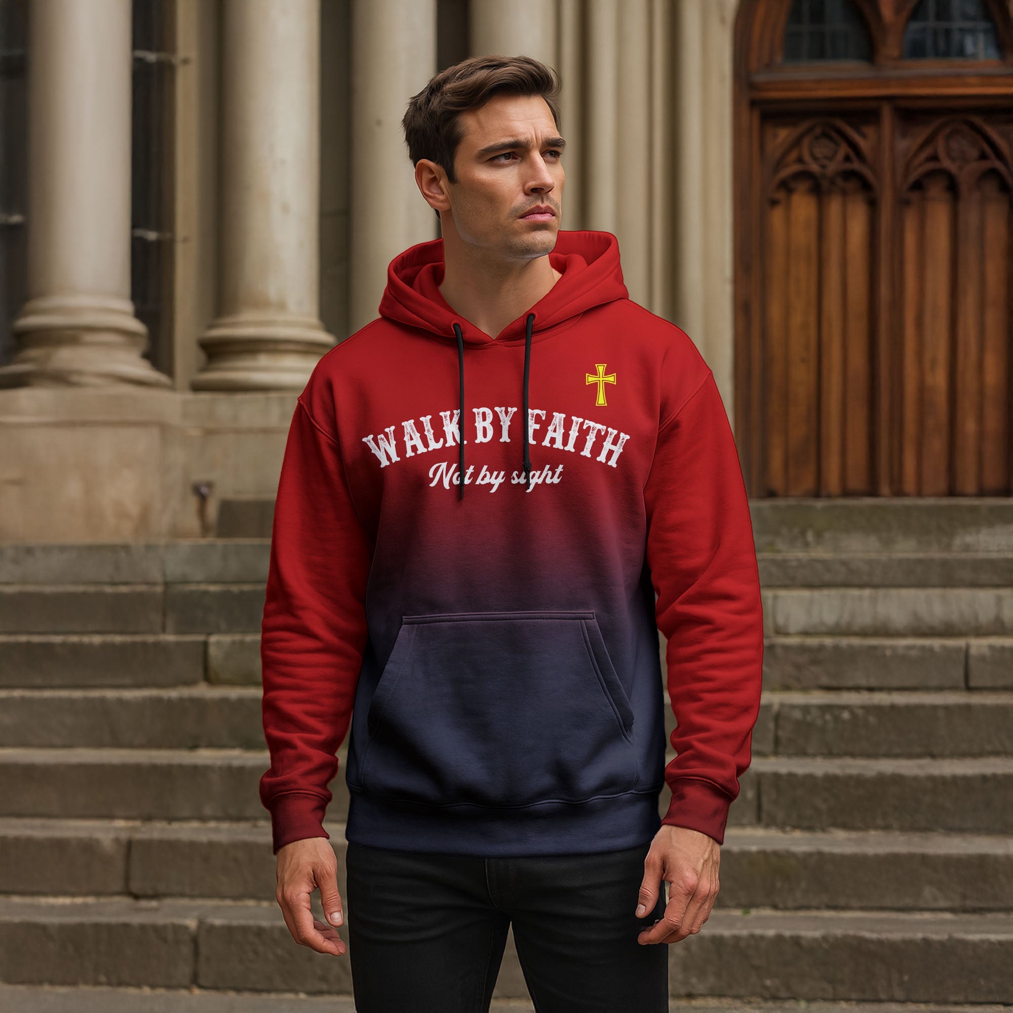 Walk By Faith Not By Sight Hoodie & Jogger Bundle