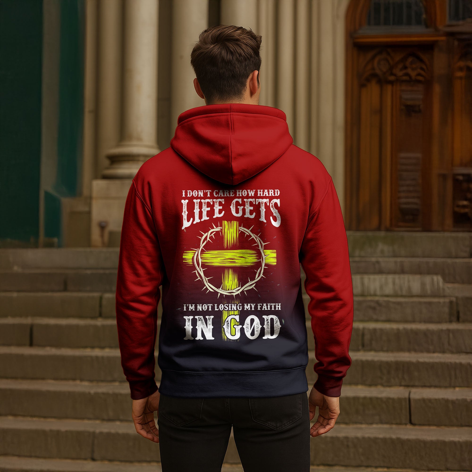 Walk By Faith Not By Sight Hoodie & Jogger Bundle