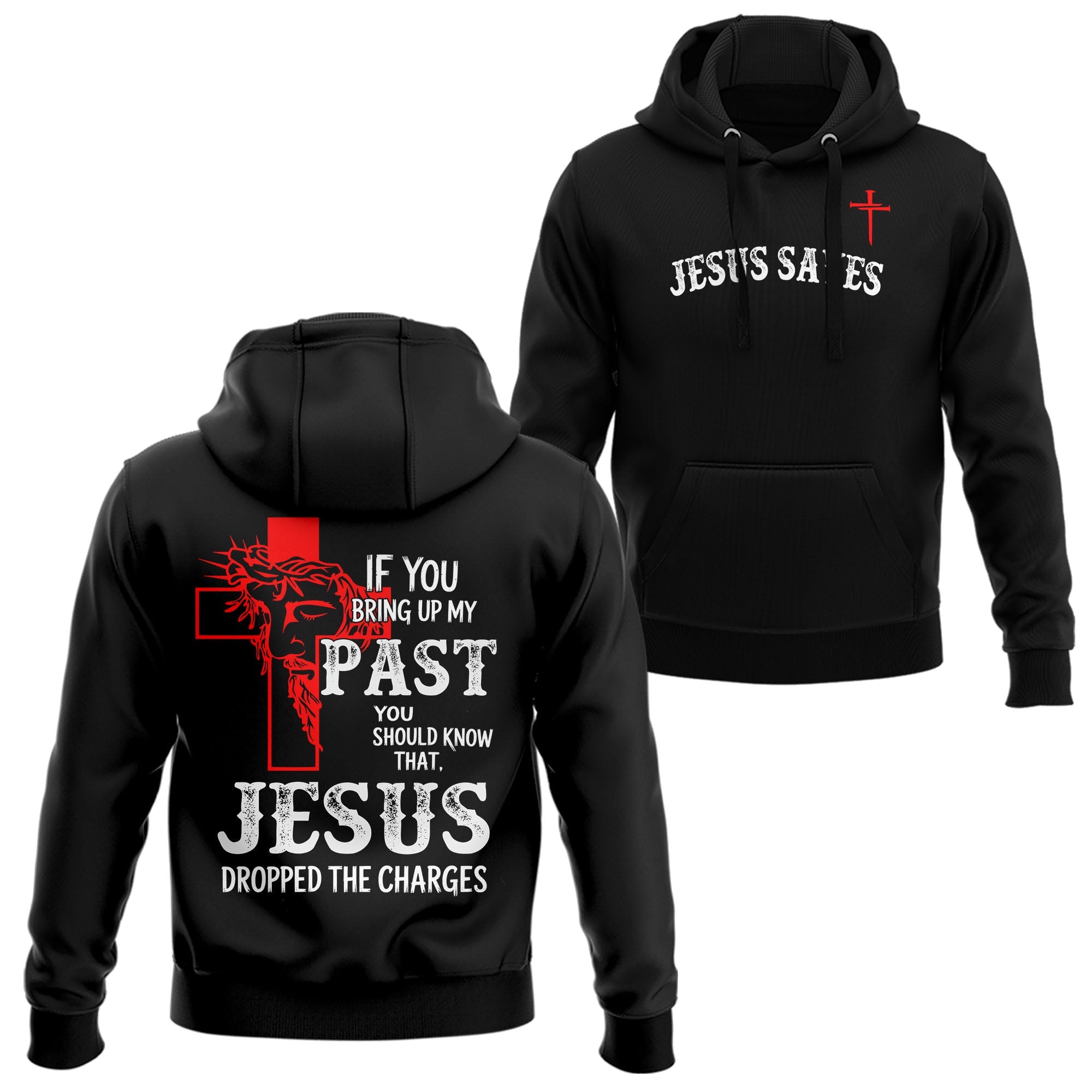 Jesus Dropped The Charges Hoodie & Jogger Bundle