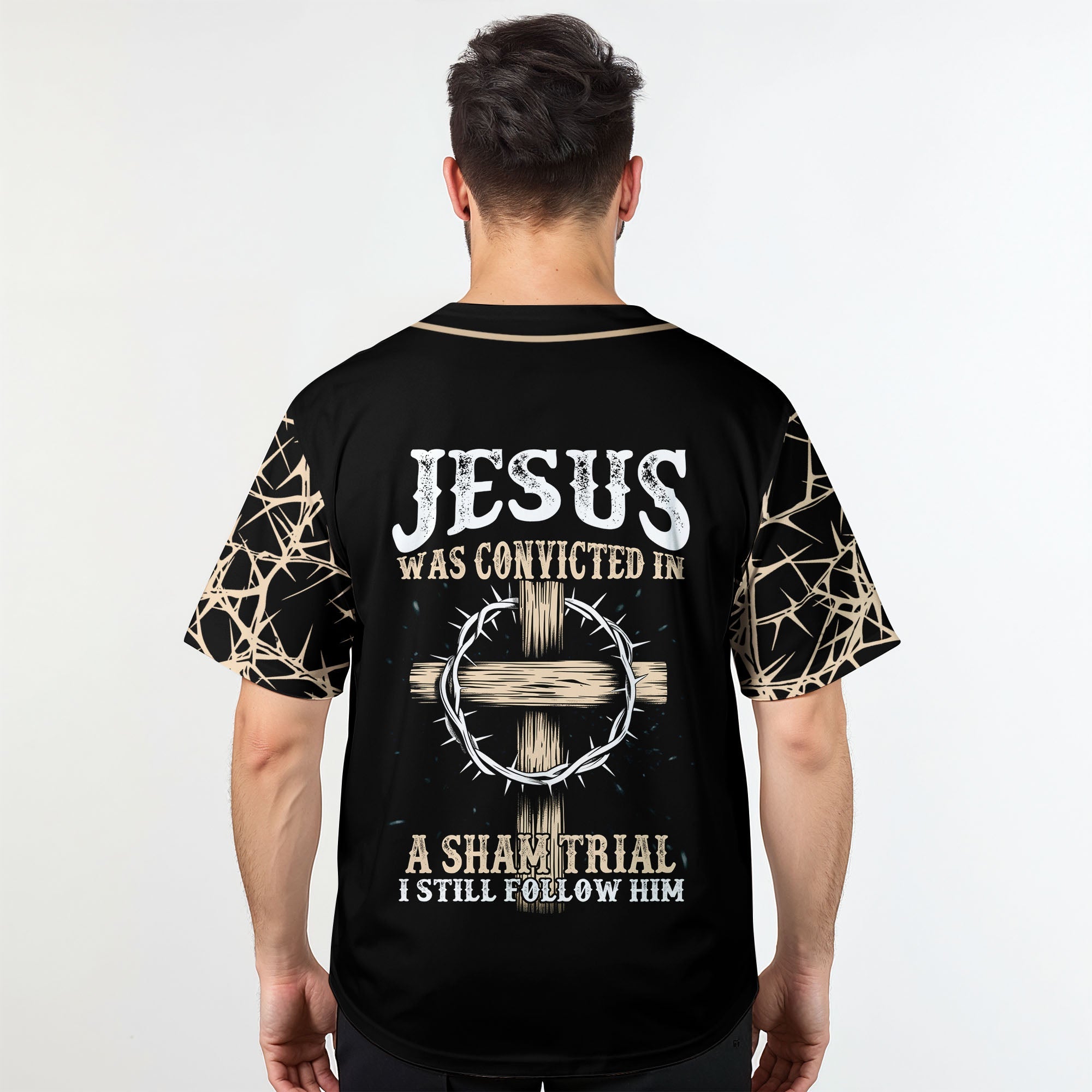 "I Still Follow Him" Baseball Jersey Personalized