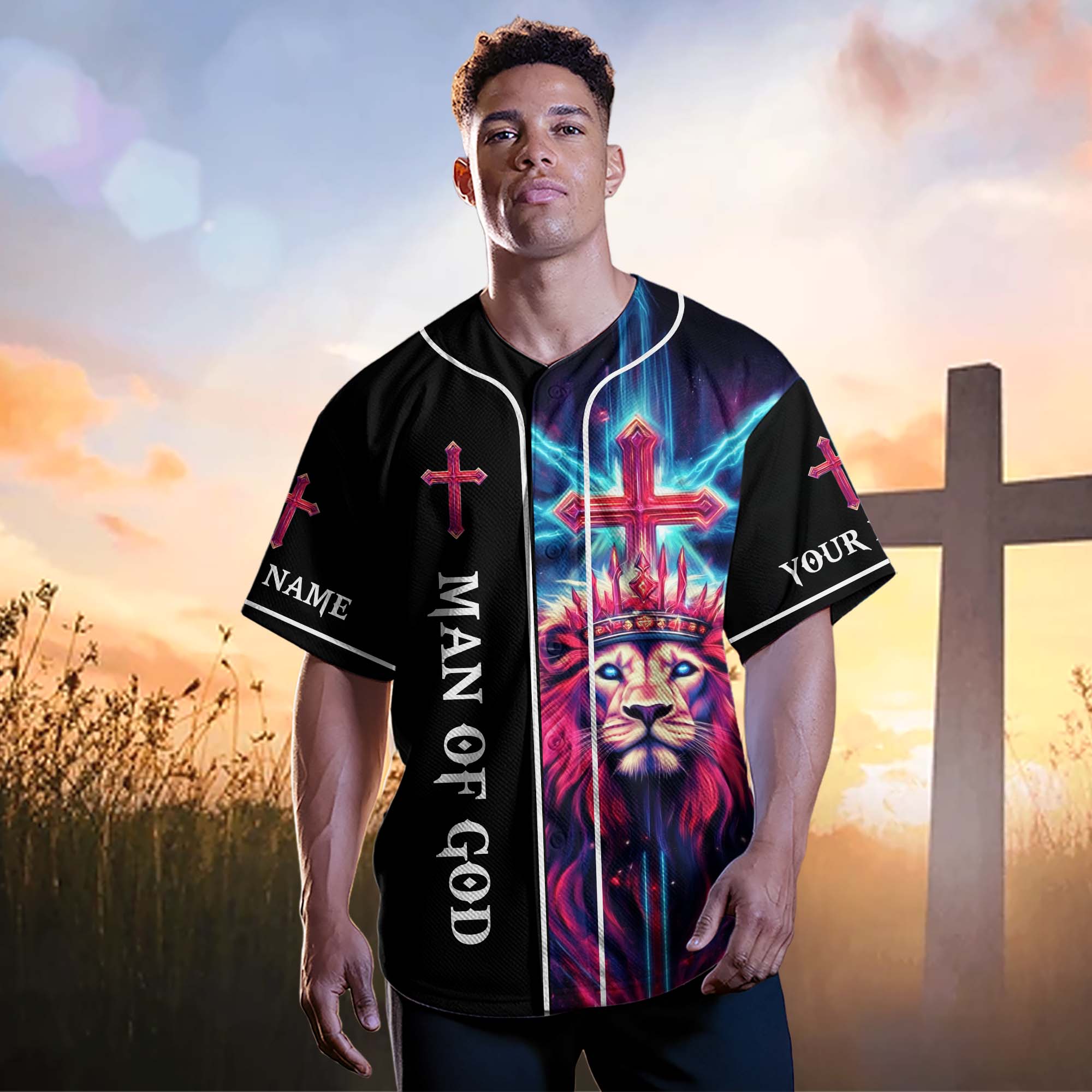Don't Let Your Fear Decide Your Future Custom Name Baseball Jersey
