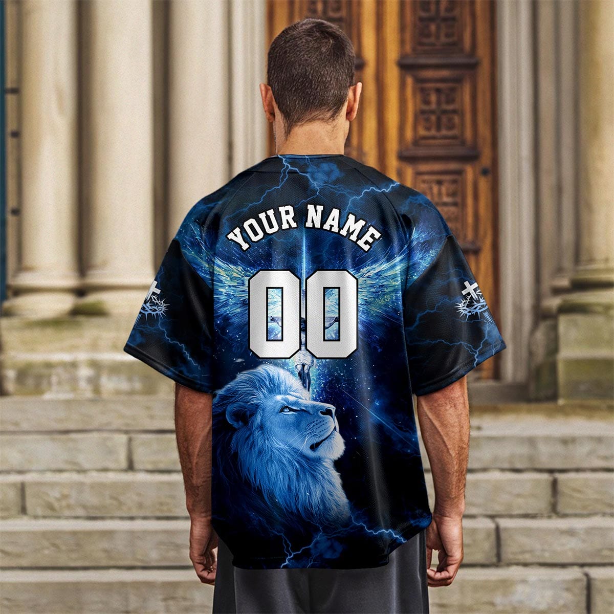 He Die For Me And Now I Live For Him Baseball Jersey