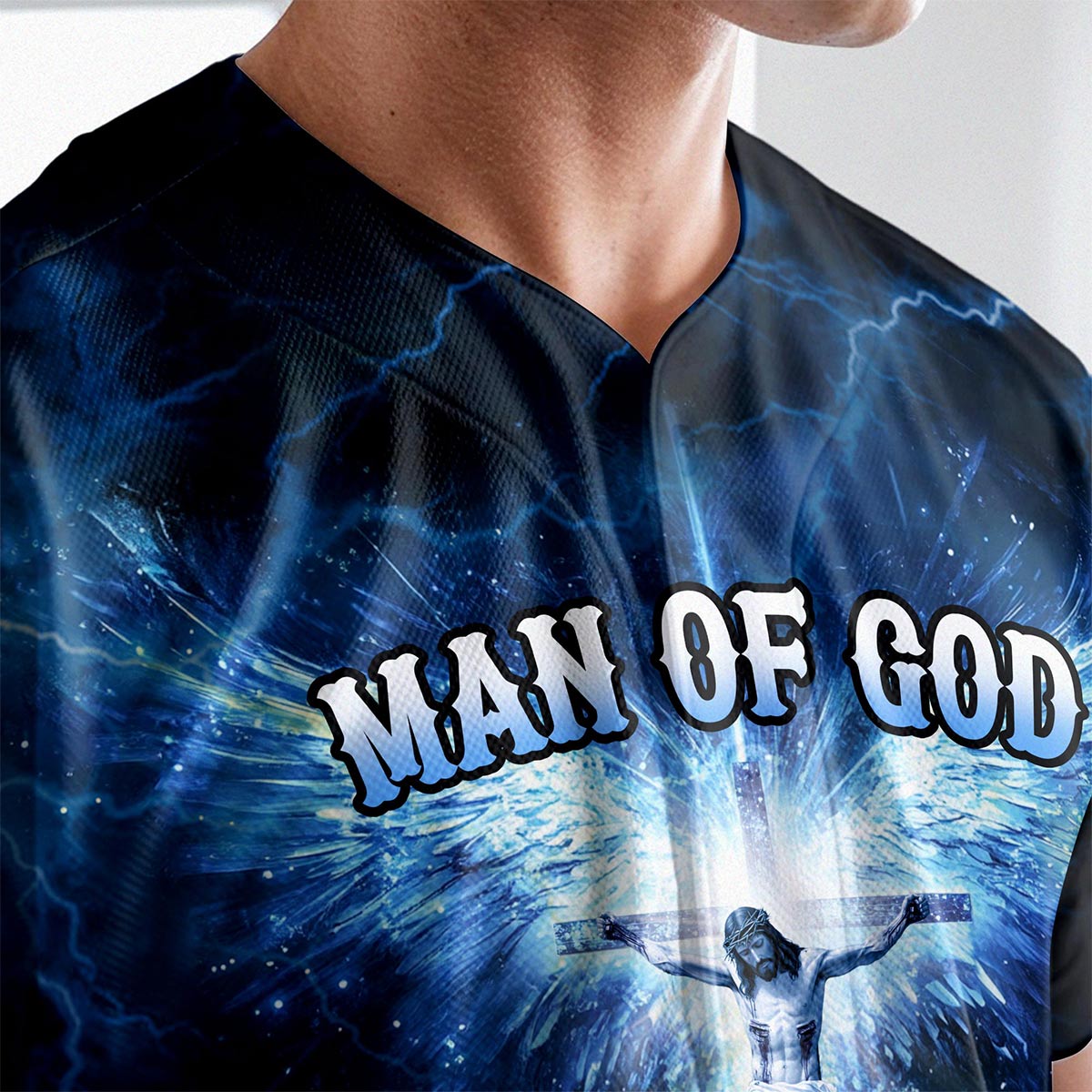 He Die For Me And Now I Live For Him Custom Name Baseball Jersey