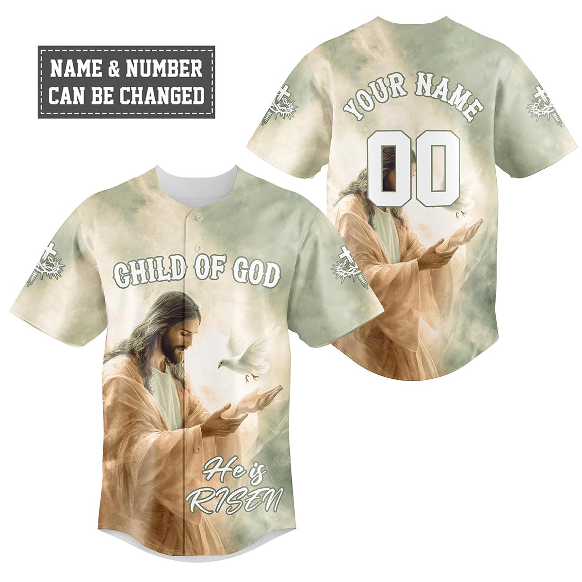 Child Of God Baseball Jersey